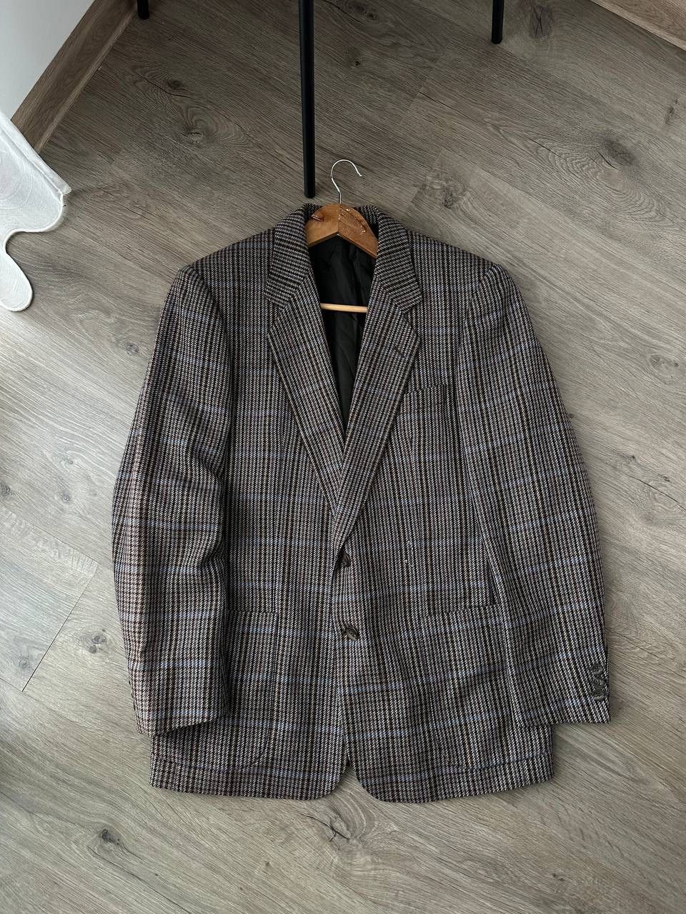 Burberry × Vintage Vintage Burberry Cell Faded Men Blazer Jacket Size 42R - 4 Thumbnail