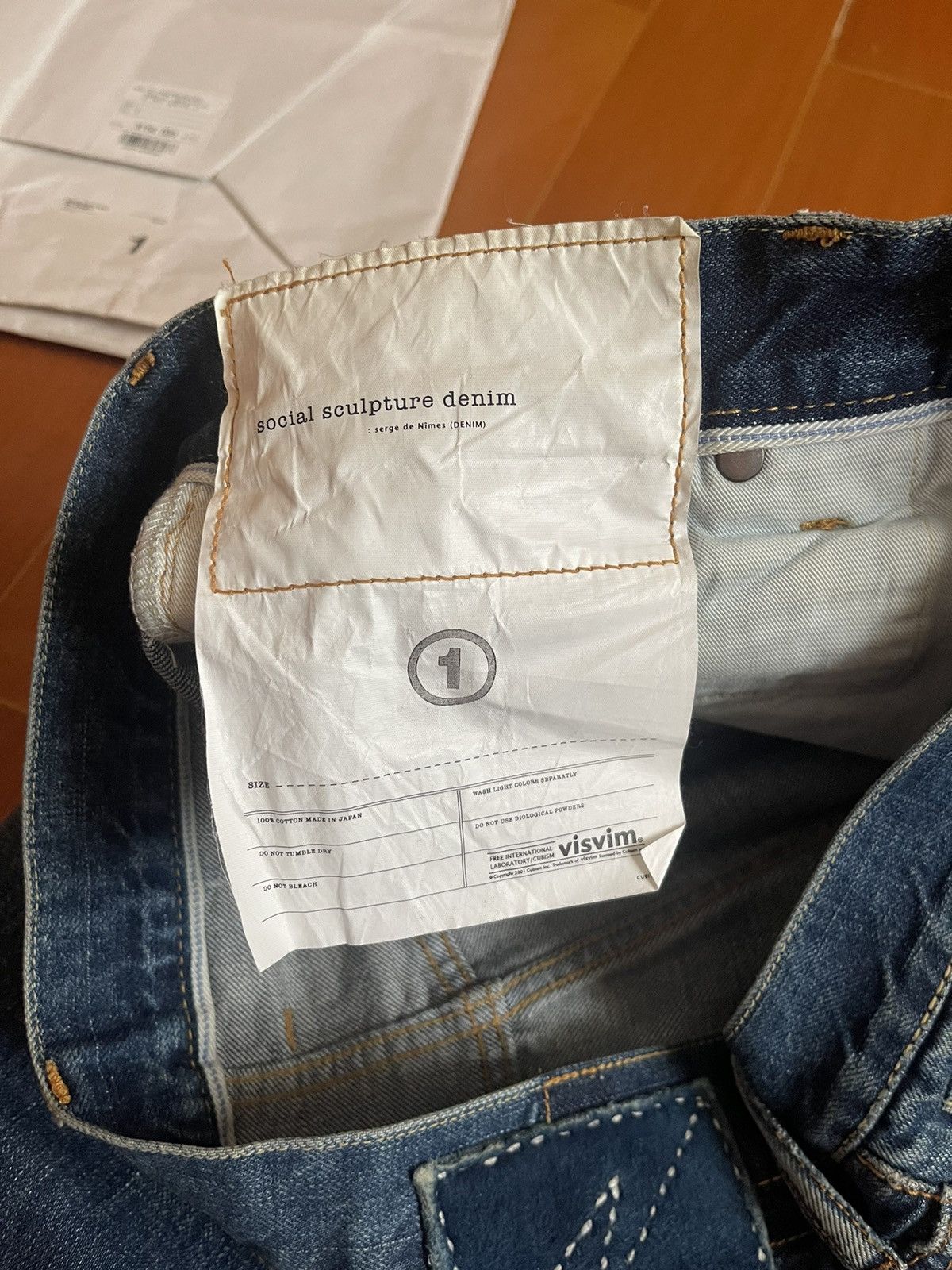 Visvim visvim dry4 denim size1 w30l30 Size US 30 / EU 46 - 5 Thumbnail