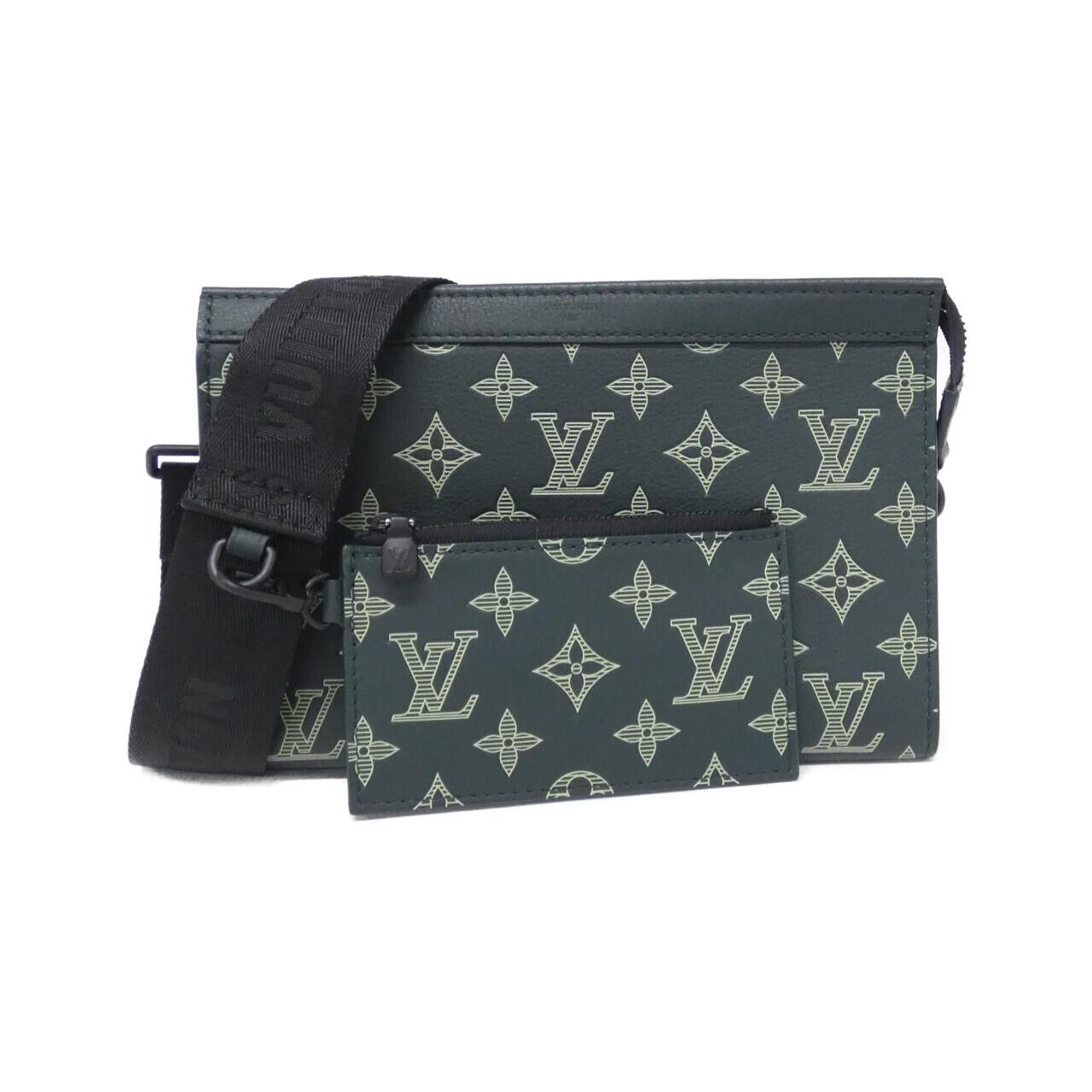 Louis Vuitton Louis Vuitton Louis Vuitton Monogram Shadow Gaston Wearable Wallet Shoulder Bag Leather Shoulder Bag M27148 DUTY FREE for USA Size ONE SIZE - 1 Thumbnail