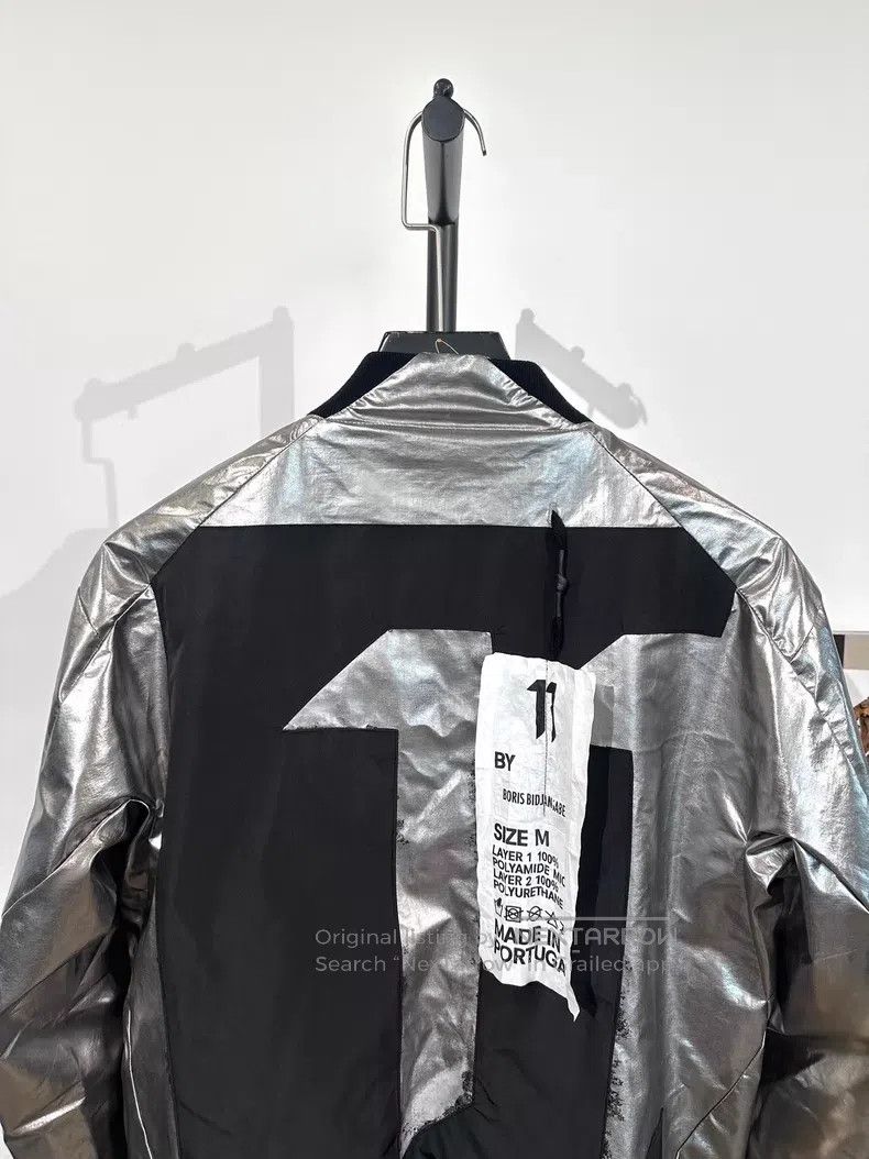 Boris Bidjan Saberi Boris Bidjan Saberi Reversible silver coated jacket with b Size US M / EU 48-50 / 2 - 5 Thumbnail