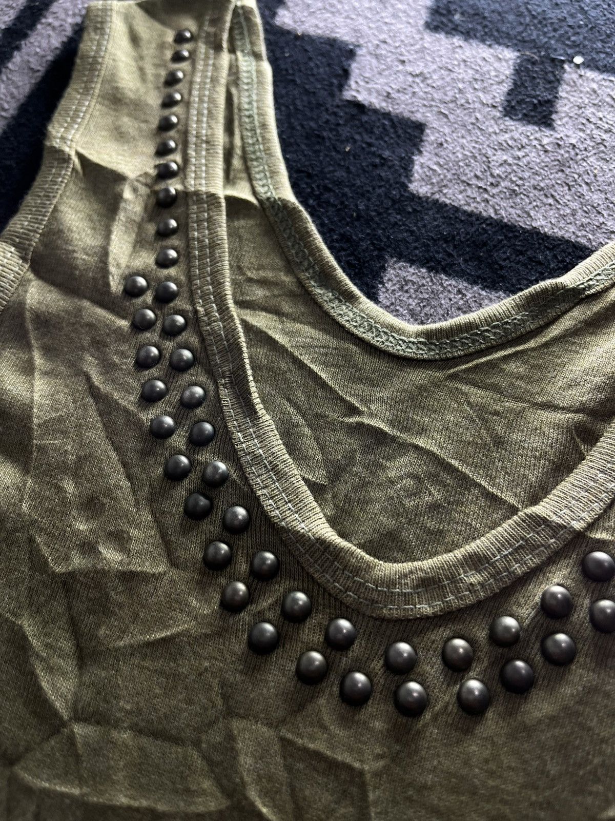 Hysteric Glamour Japanese unknwn army studed tanktop Size US M / EU 48-50 / 2 - 4 Thumbnail