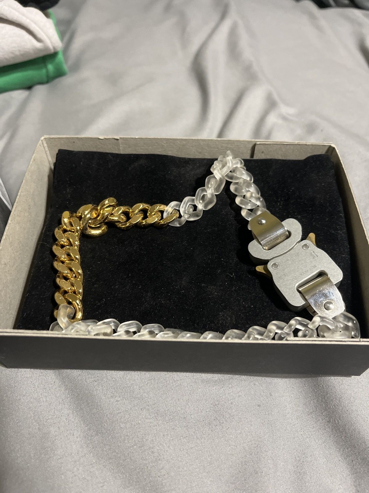 Alyx Alyx Gold & Transparent necklace Size ONE SIZE - 1 Thumbnail