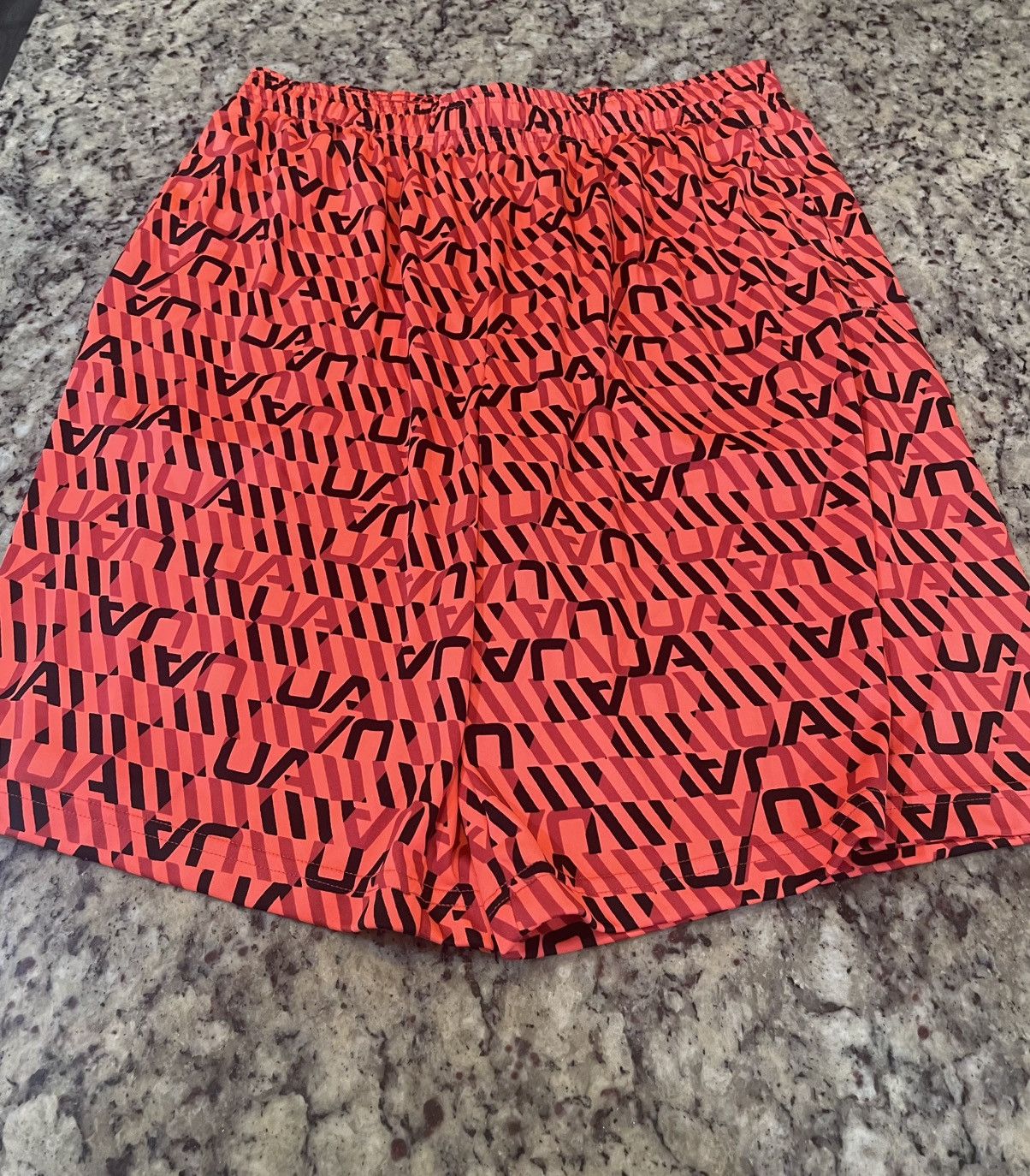 Under Armour Mens Under Armour Active Drawstring Shorts Size US 37 - 1 Thumbnail