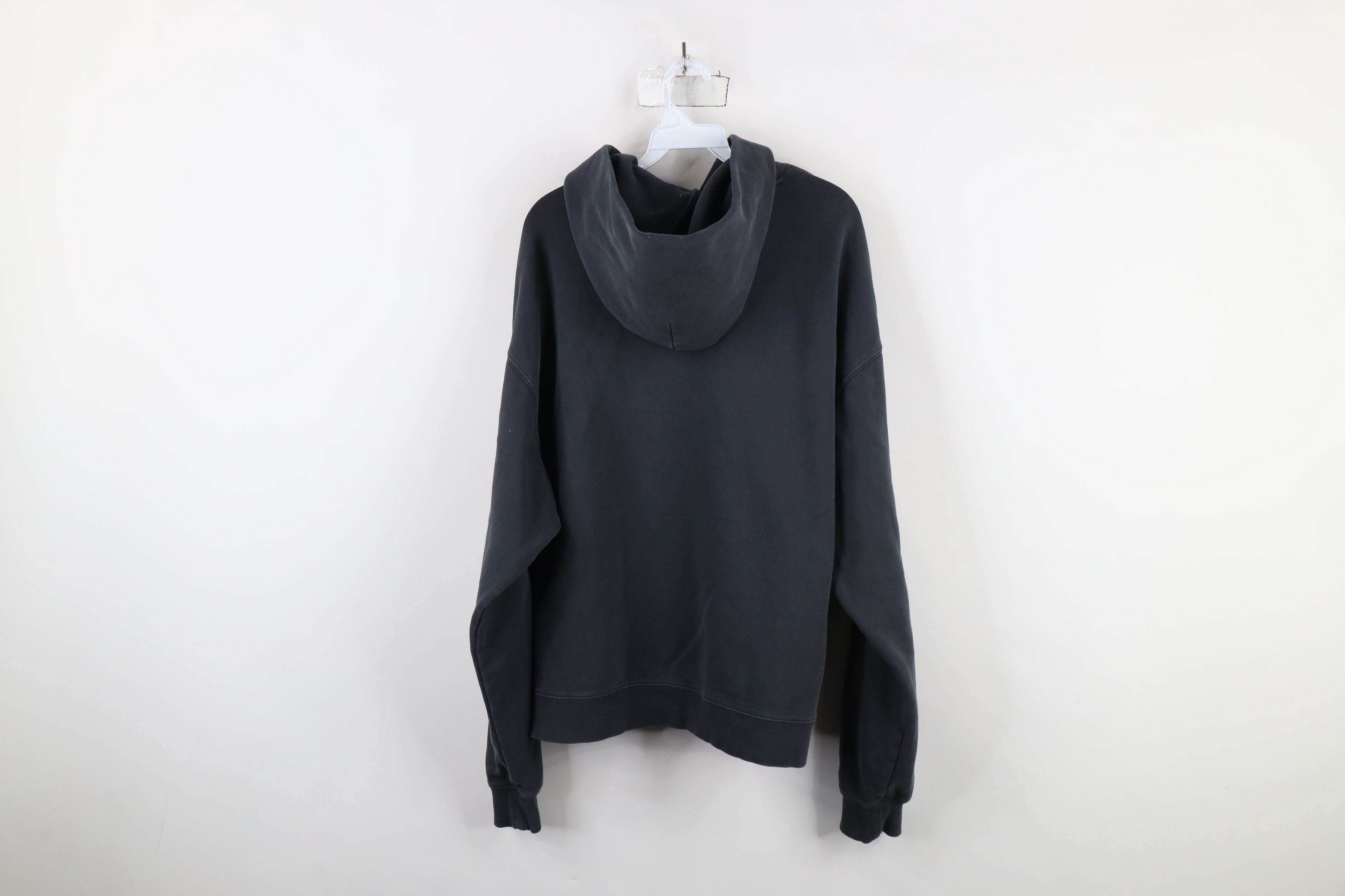 Guess × Vintage Vintage Guess Heavyweight Hoodie Sweatshirt Dark Gray Size US L / EU 52-54 / 3 - 13 Thumbnail
