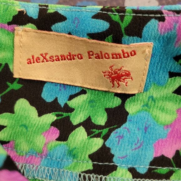 Other Alexsandro Palombo Rare Floral Patch Designer Pants - 25'' Size 25" / US 0 / IT 36 - 7 Thumbnail