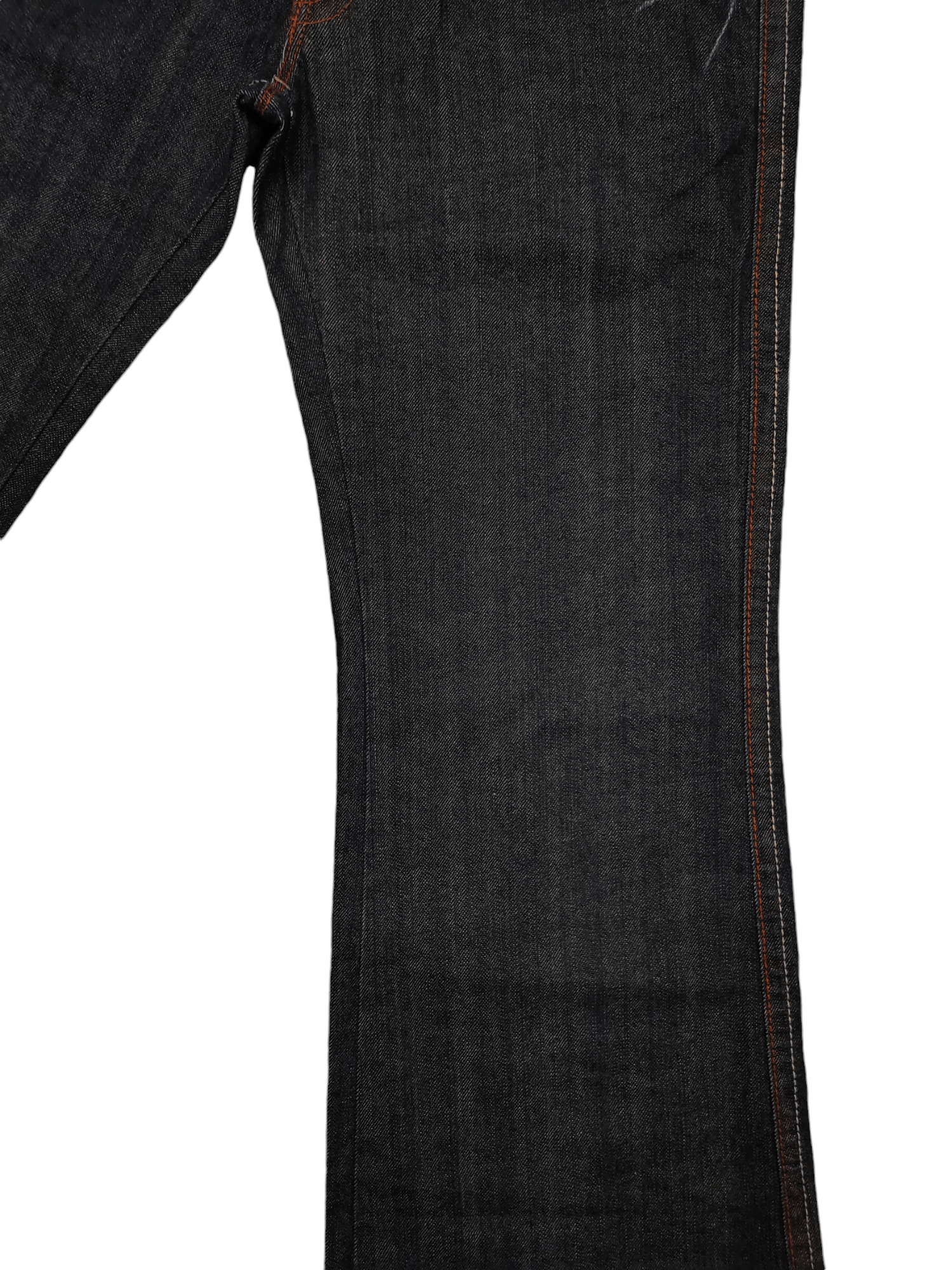 Le Grande Bleu (L.G.B.) Flare Jeans Et Boite Multi Pocket Embroidered Denim Bootcut Size US 30 / EU 46 - 7 Thumbnail