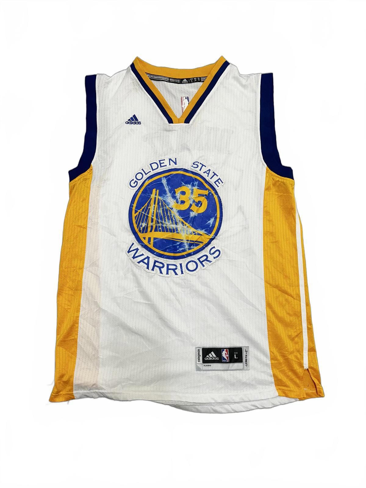 Adidas Adidas Golden State Warriors Kevin Durant Jersey - Size L Size US L / EU 52-54 / 3 - 1 Thumbnail