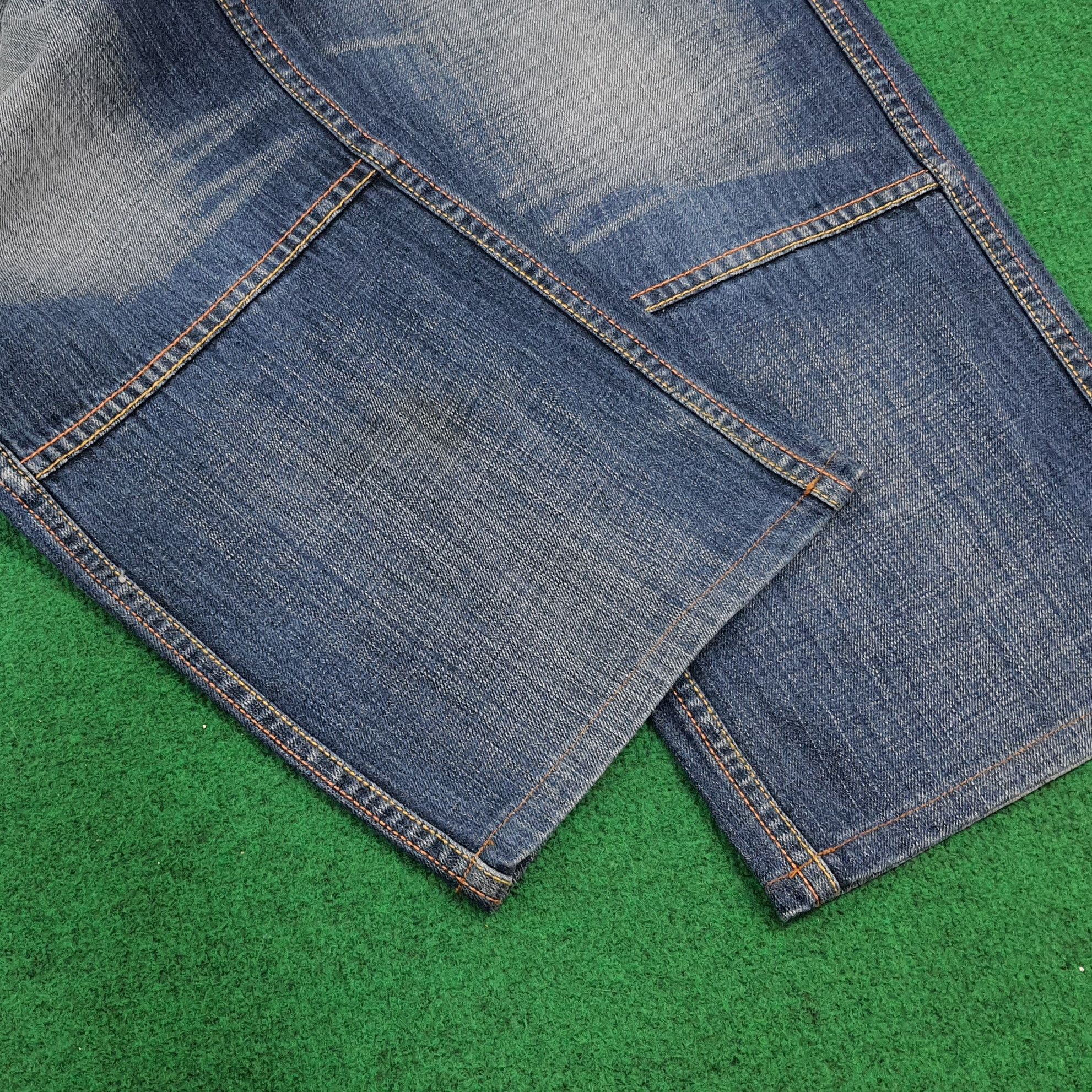 Evisu Vintage Evisu Cargo Style Custom Daicock Japan Brand Jeans Size US 31 - 3 Thumbnail