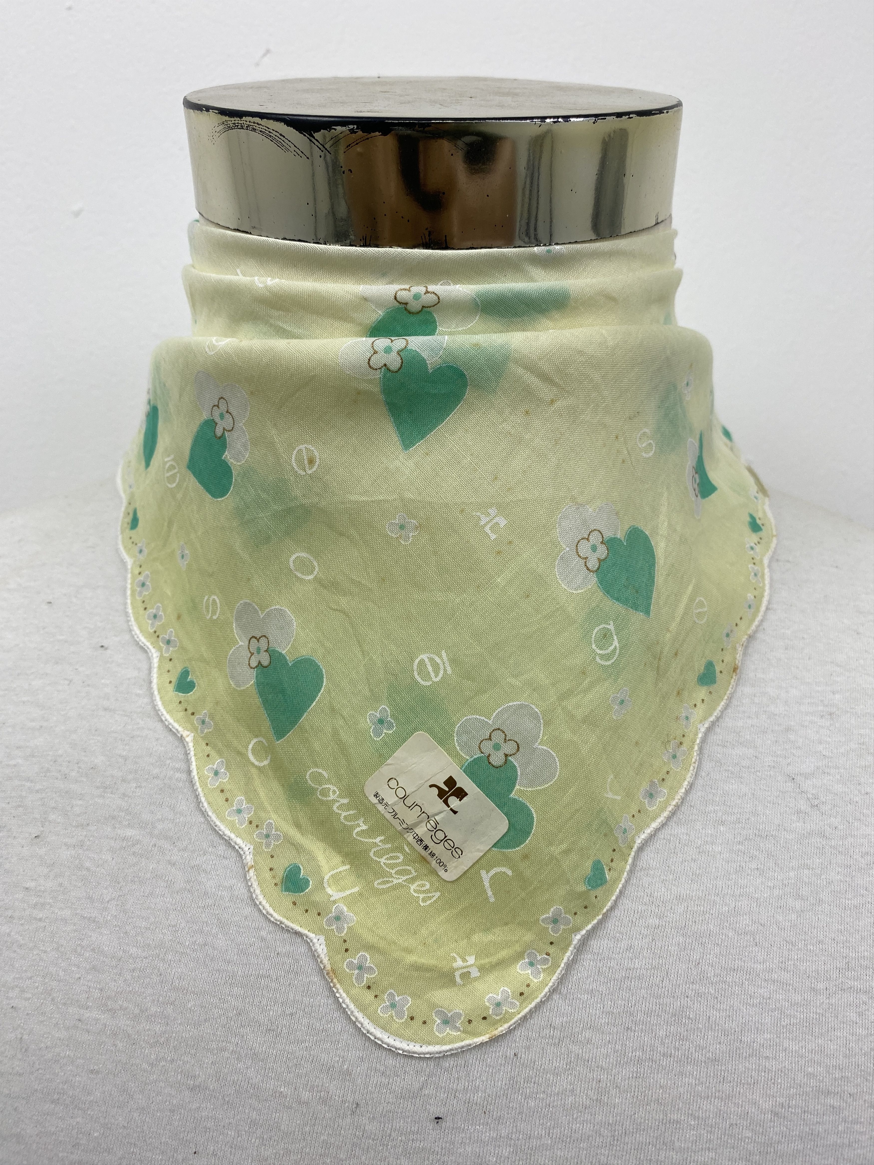 Courreges Courreges Handkerchief / Bandana / Neckerchief HKC0502 Size ONE SIZE - 1 Thumbnail