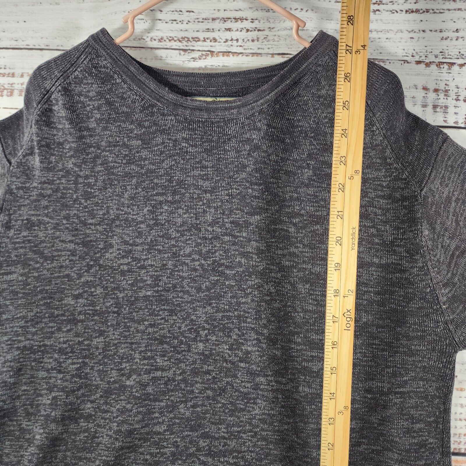 Tommy Bahama Tommy Bahama Sweater Mens XL Gray Crew Silk Cotton Blend Size US XL / EU 56 / 4 - 6 Thumbnail