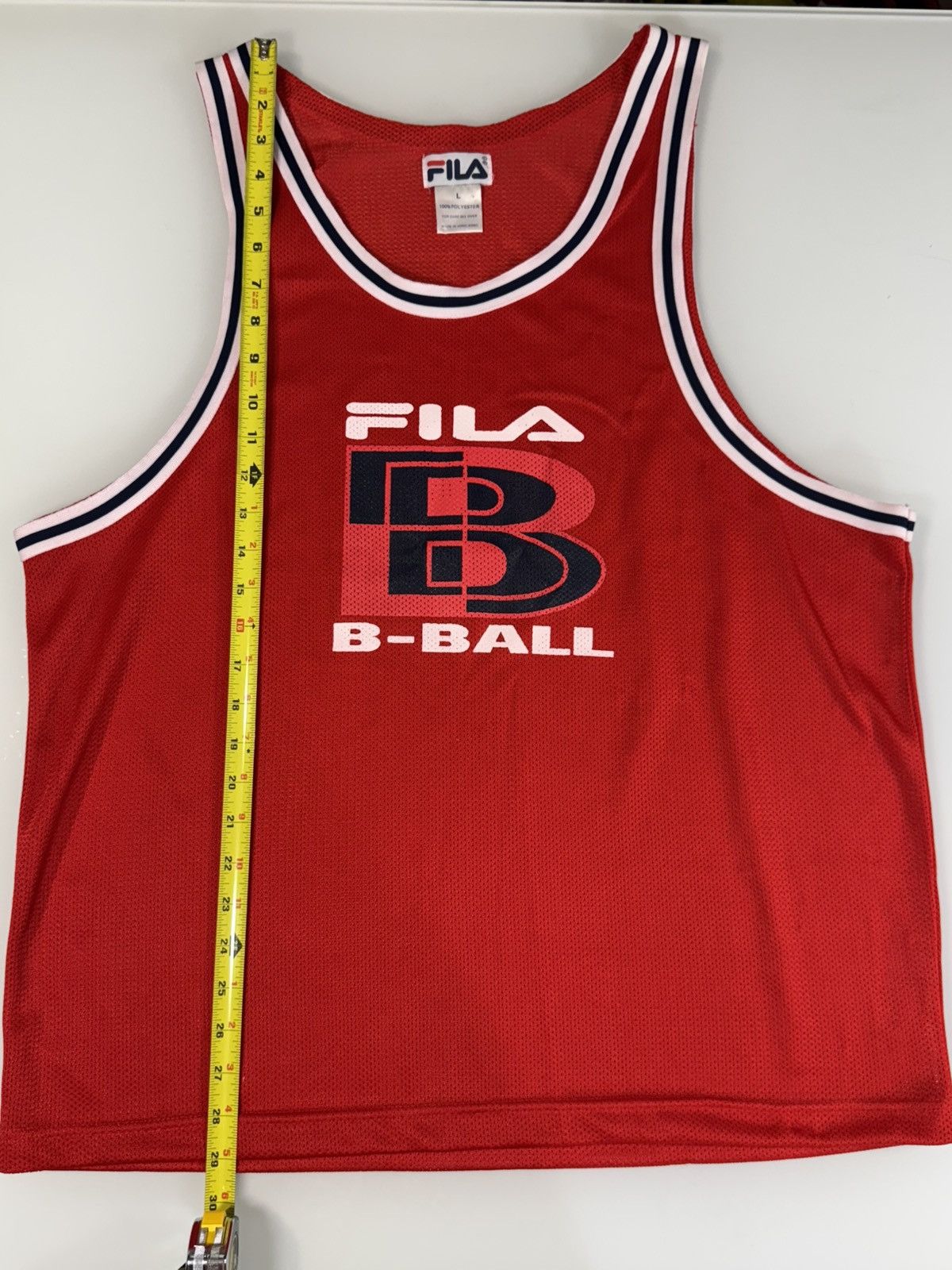 Fila × Japanese Brand × Vintage FILA GRAIL “B-Ball” size Large mint made in Hong Kong 🇭🇰 Size US L / EU 52-54 / 3 - 4 Thumbnail