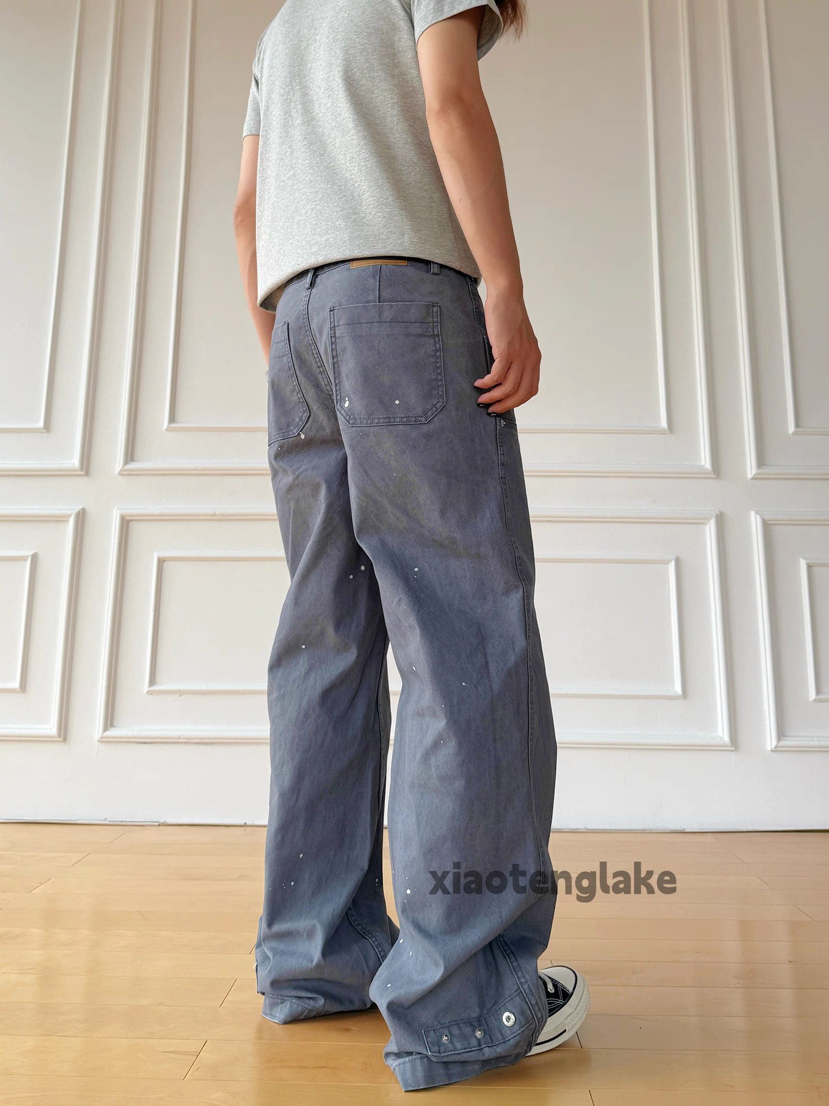 Vintage ltx vintage loose baggy carpenter cargo yuppie pants Size US 32 / EU 48 - 9 Thumbnail