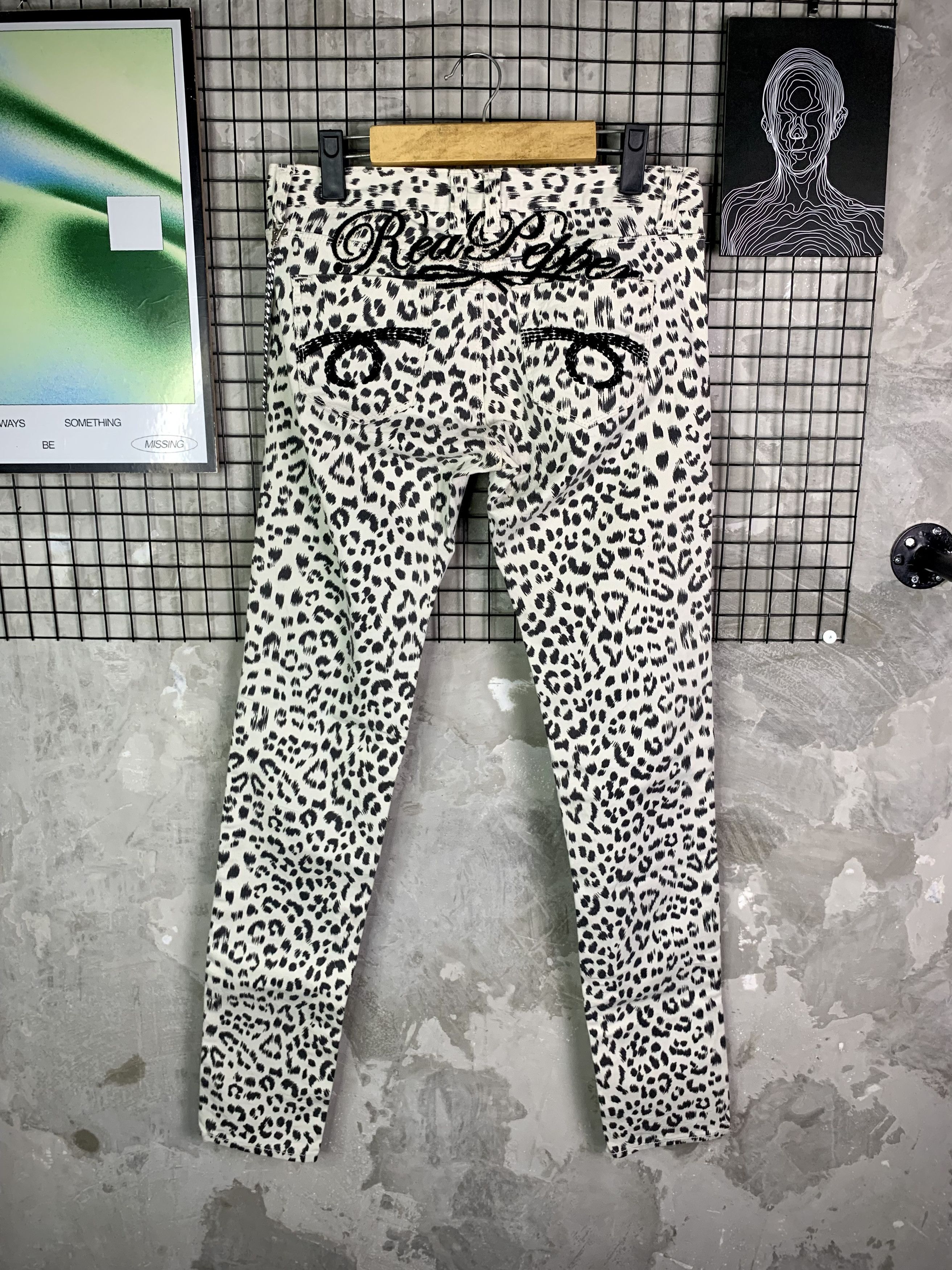 Japanese Brand Red Pepper Leopard Print Punk Grunge Pants Size US 28 / EU 44 - 6 Thumbnail