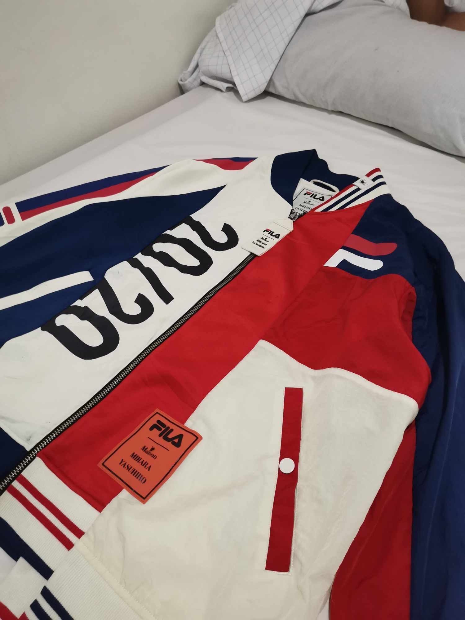 Fila × Maison MIHARA YASUHIRO Fila x maison mihara yasuhiro bomber jacket Size US XL / EU 56 / 4 - 2 Thumbnail