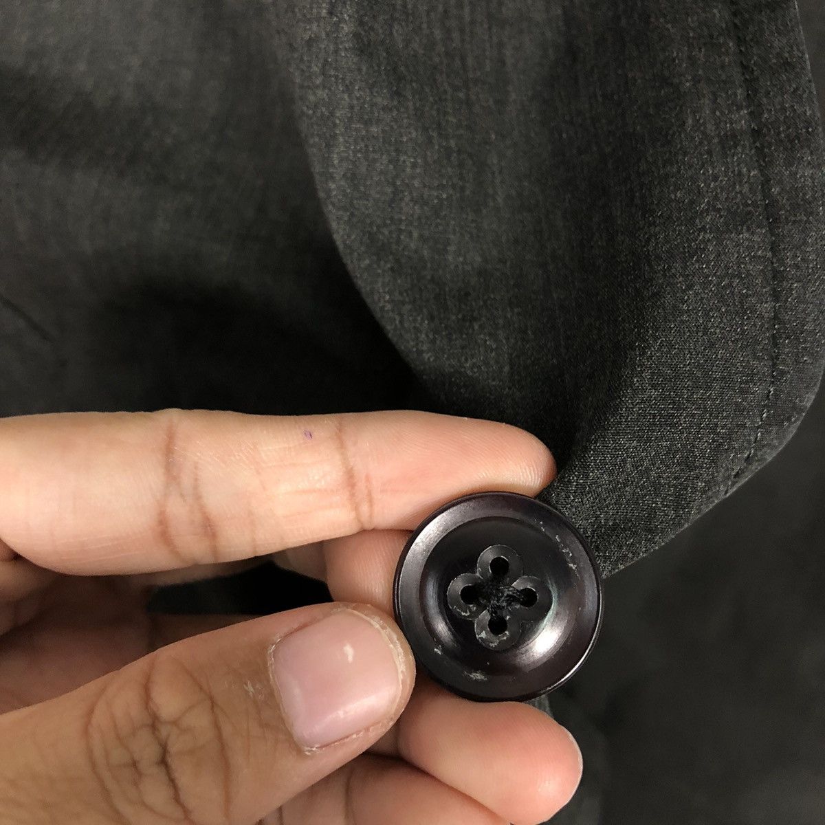 Japanese Brand 📌Vintage Long Jacket Rich Black Ships Japan Made Size US L / EU 52-54 / 3 - 18 Thumbnail
