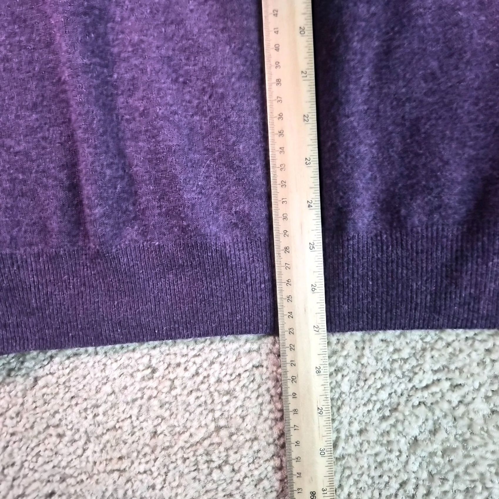 J.Crew J.CREW Mens Sweater - Large Purple Merino Wool Pullover - Size - Classic Size US L / EU 52-54 / 3 - 6 Thumbnail