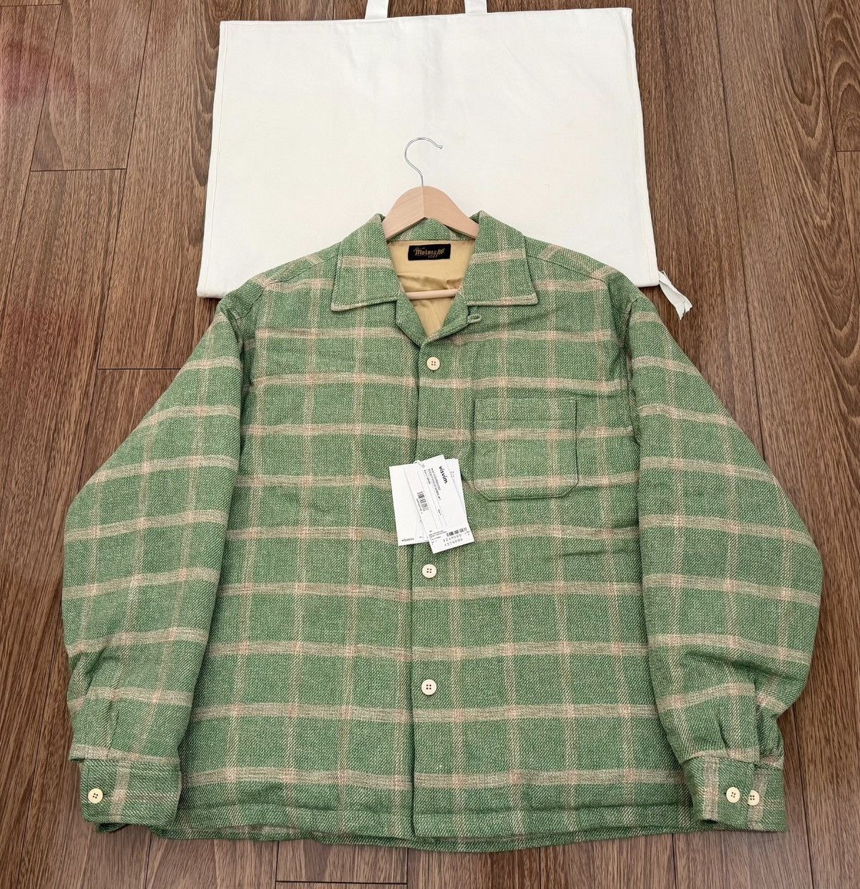 Visvim VISVIM 25SS KEESEY CHECK DOWN JKT Plaid down shirt jacket