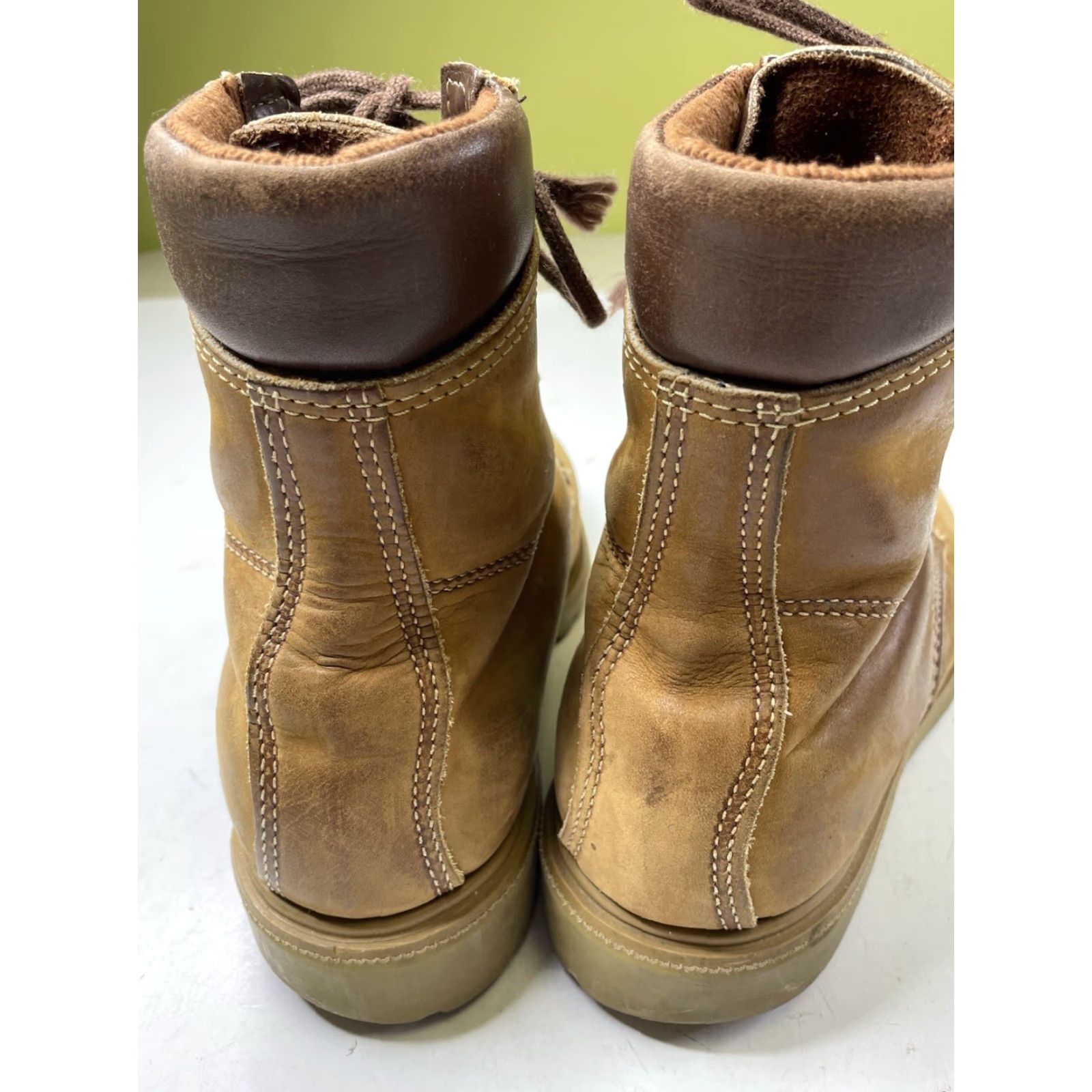 Vintage VINTAGE Red Wing Boots Men EE Size 8 Lace Up Leather Brown Workwear Hunting Shoes Size US 8 / EU 41 - 7 Thumbnail