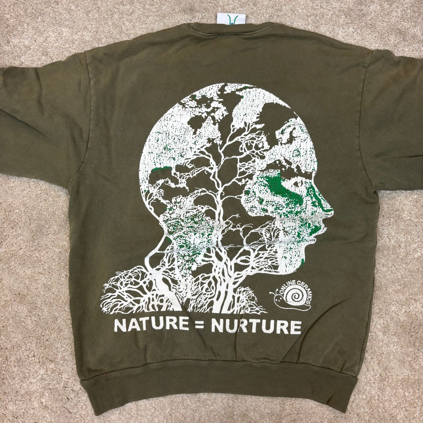 Online Ceramics Online Ceramics Stop Killing Our Home Sweatshirt Small Size US S / EU 44-46 / 1 - 4 Thumbnail