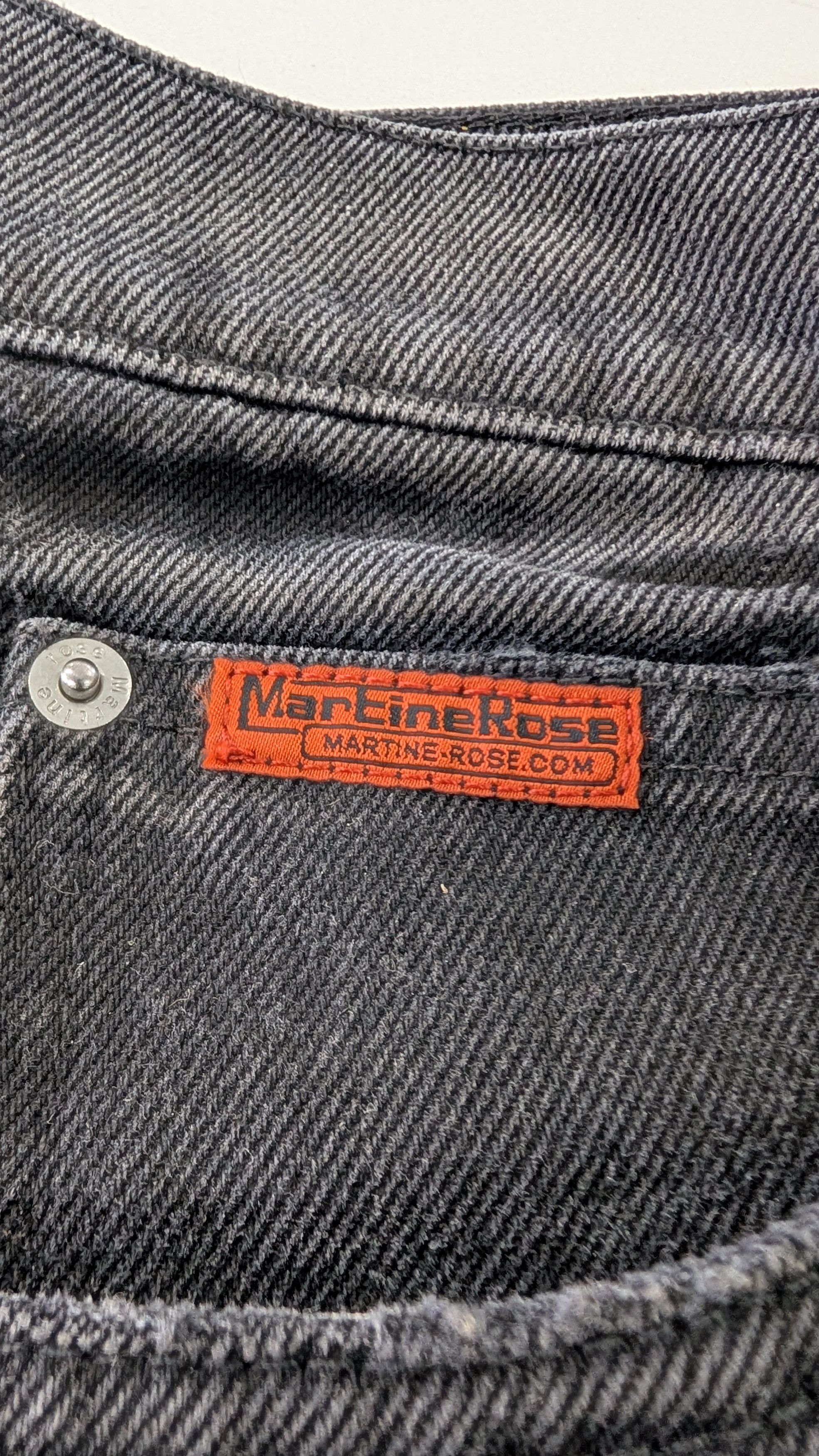 Martine Rose Martine Rose Wide-Leg Cowboy Wash Jeans Size XS Size 26" / US 2 / IT 38 - 6 Thumbnail