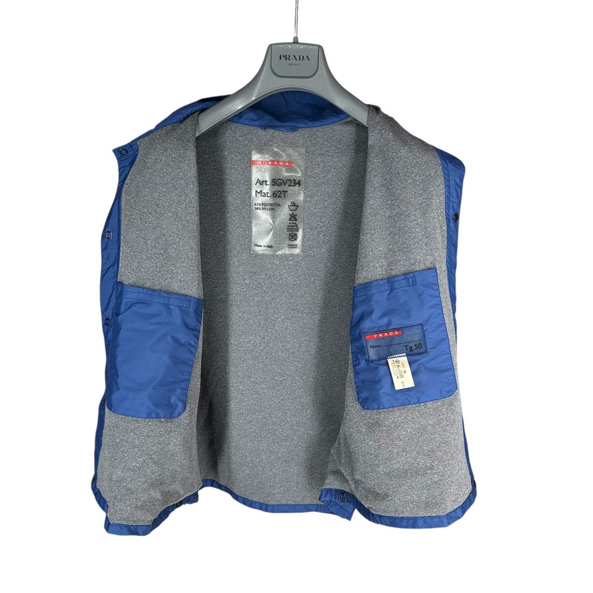 Prada Prada Linea Rossa nylon gilet Size US M / EU 48-50 / 2 - 5 Thumbnail