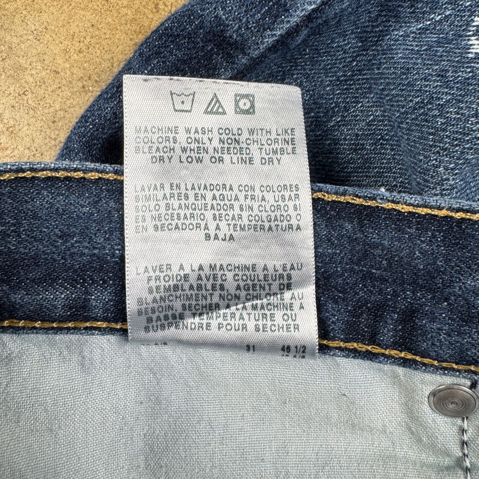 Wrangler Wrangler 20X Men’s Straight Leg Jeans 32x30 Heritage Denim Size US 32 / EU 48 - 10 Thumbnail