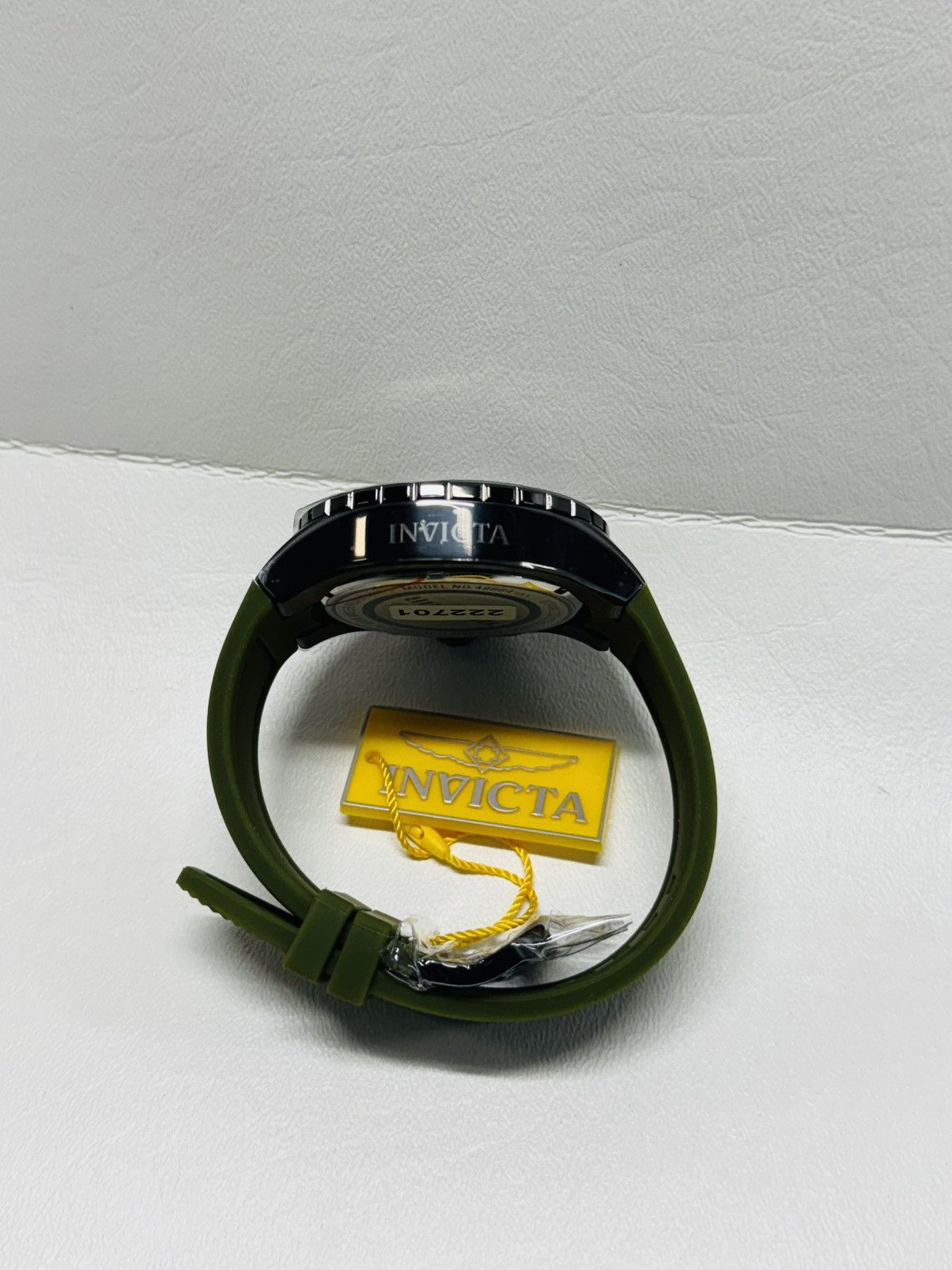 Invicta INVICTA Aviator 50mm Stainless Steel Gunmetal Dial Quartz Size 46 - 5 Thumbnail