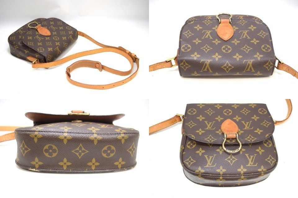 Louis Vuitton Louis Vuitton Saint Cloud MM Crossbody Bag Monogram M51243 Size ONE SIZE - 3 Thumbnail