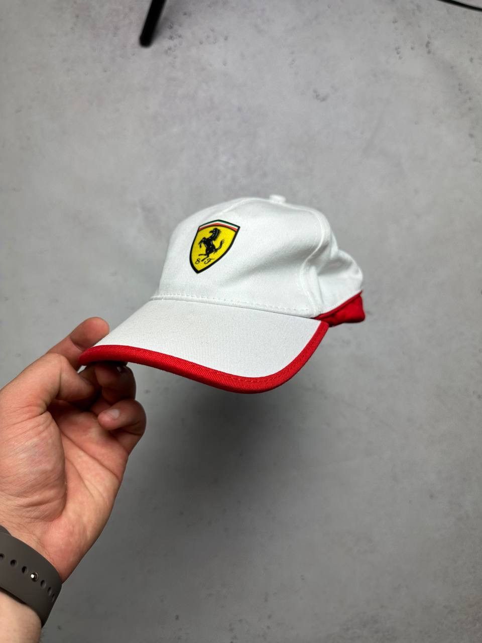 Ferrari × Vintage Vintage Ferarri Racing F-1 Racing Cap Y2K Os Size ONE SIZE - 1 Thumbnail