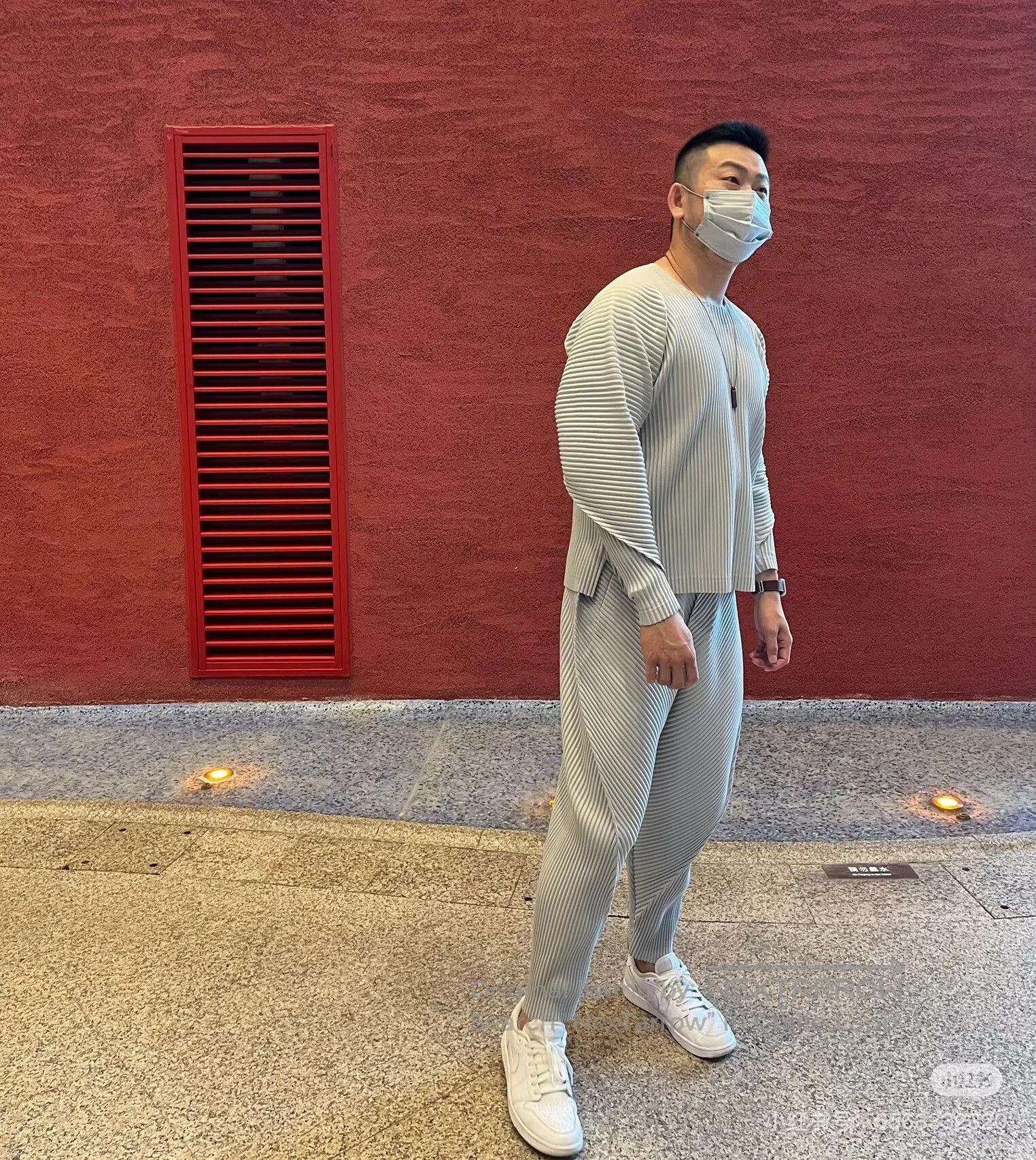Homme Plisse Issey Miyake Issey Miyake Homme Plisse HP Long Sleeve T. Size US M / EU 48-50 / 2 - 9 Thumbnail