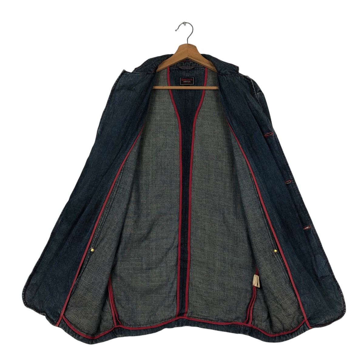 Japanese Brand 📌Vintage Chore Denim Jacket Smith's American Size US L / EU 52-54 / 3 - 14 Thumbnail