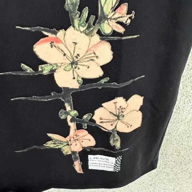 Loewe LOEWE Flowered short sleeves Size XS / US 0-2 / IT 36-38 - 5 Thumbnail