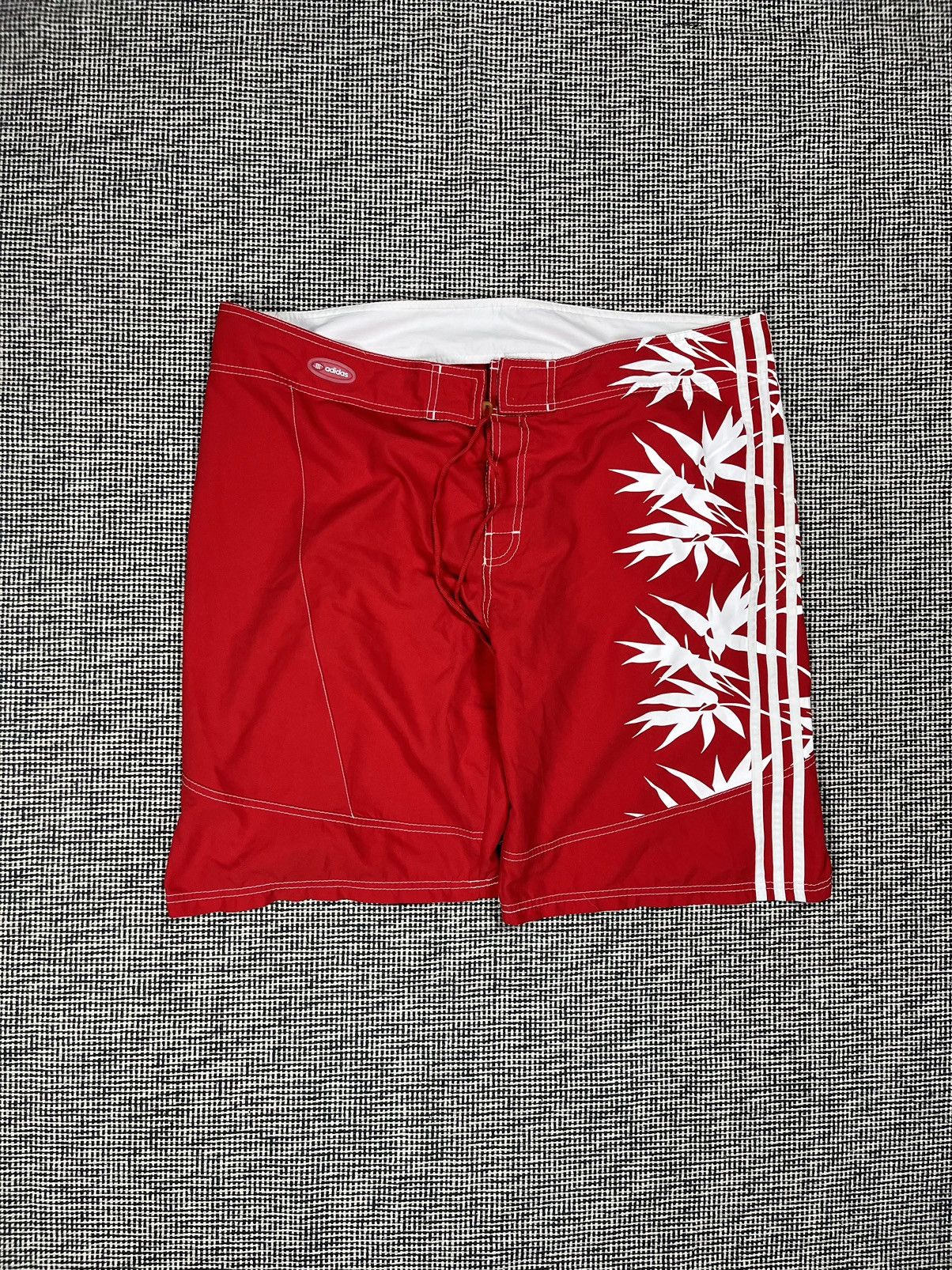 Adidas Vintage adidas swimming shorts cool palms print Hawaii chill Size US 42 / EU 58 - 1 Thumbnail
