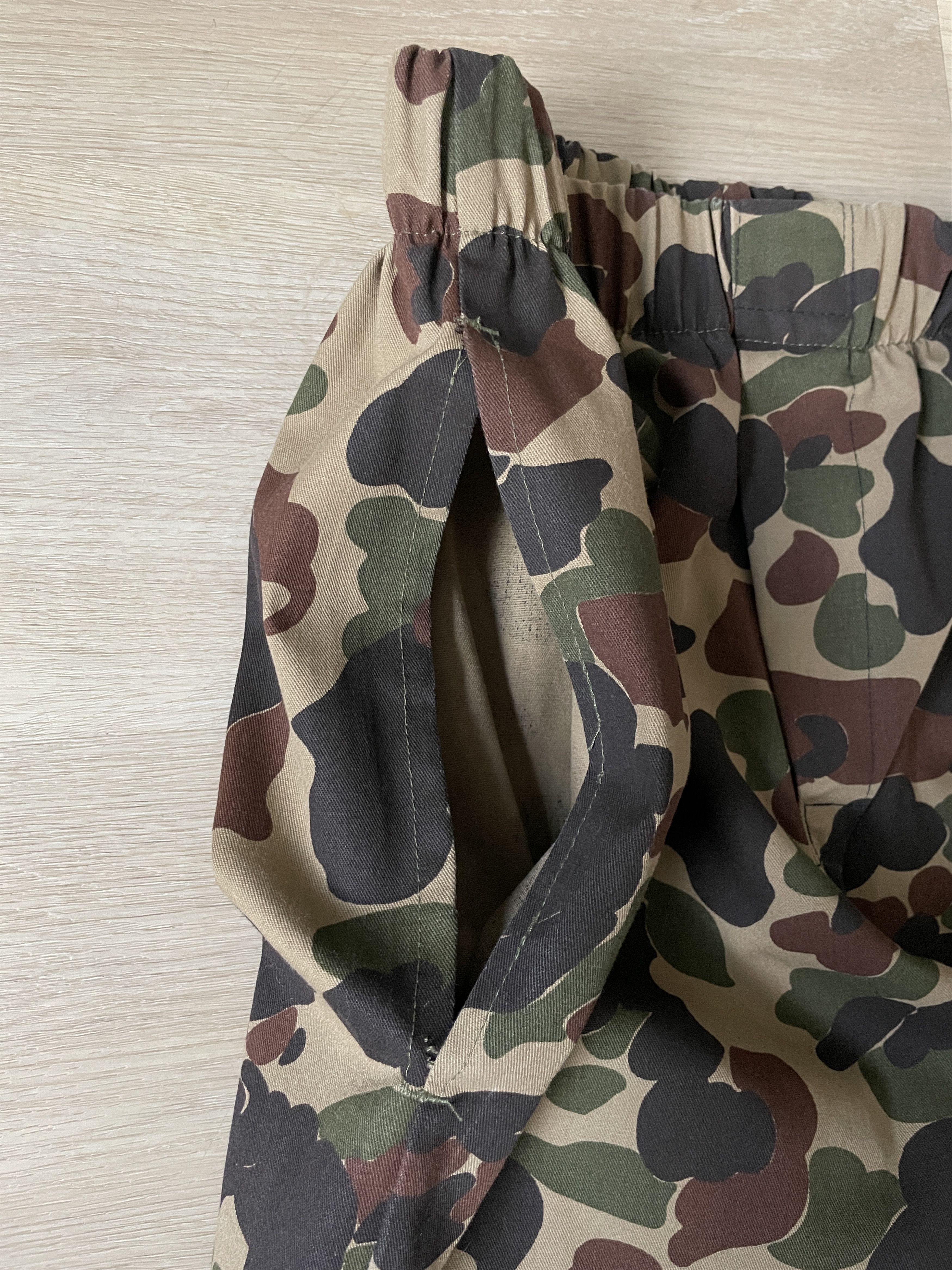 Vintage 90s Duck Camo Shell Pants Size US 30 / EU 46 - 2 Thumbnail