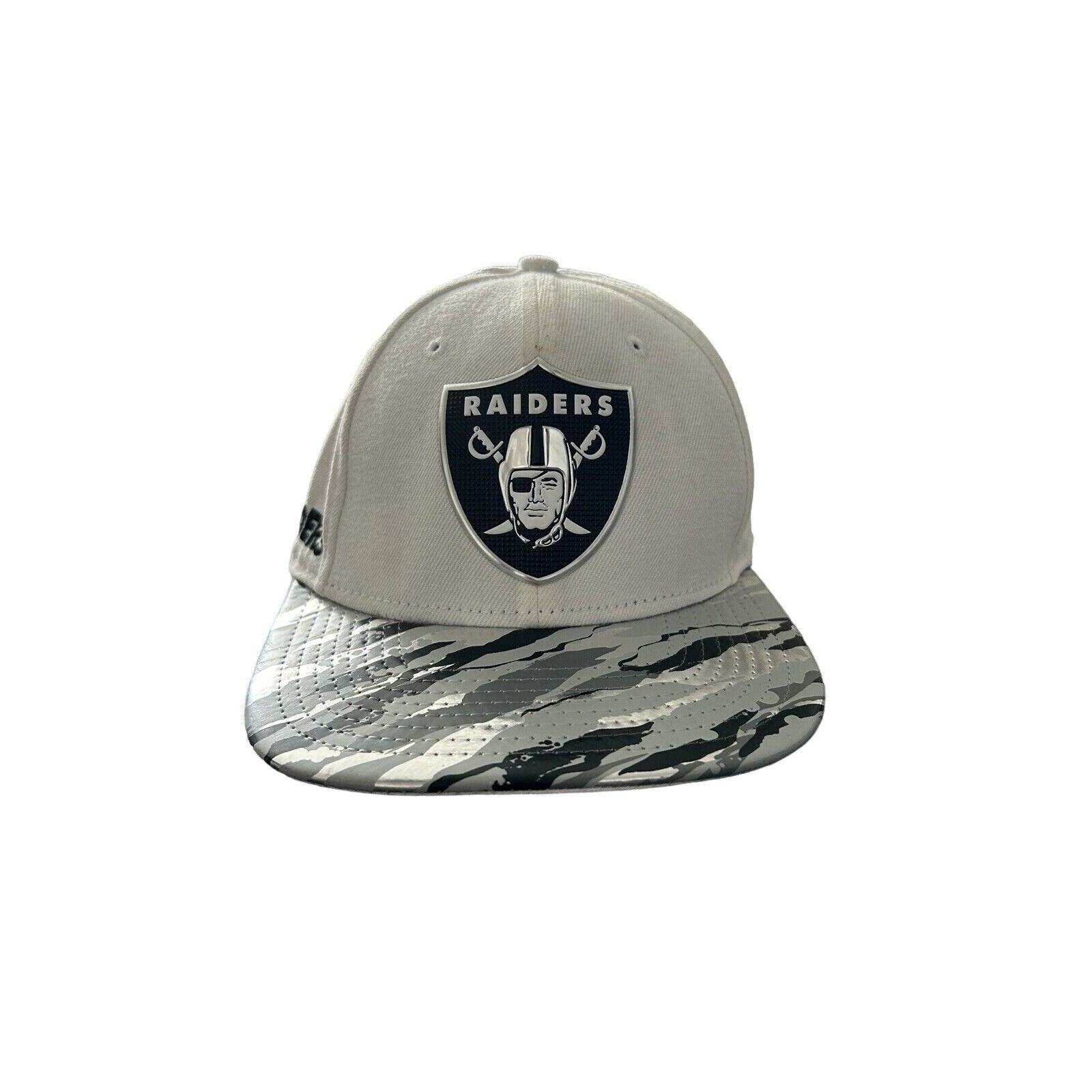 New Era Las Vegas Raiders NFL New Era 9Fifty Camouflage Black Silver Size ONE SIZE - 1 Thumbnail