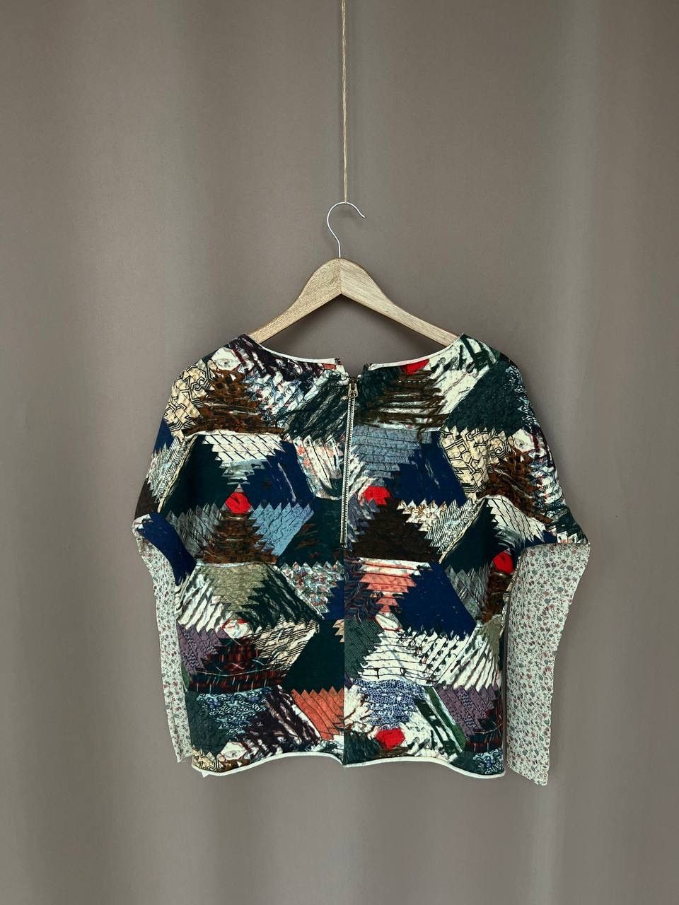 Denim & Supply Ralph Lauren Denim & Supply Ralph Lauren Patchwork Shirt Womens Size XS/S Size XS / US 0-2 / IT 36-38 - 7 Thumbnail