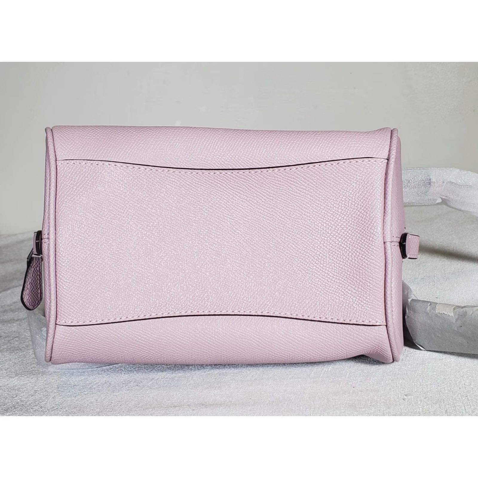 Coach COACH Sydney Satchel Crossbody Bag Ice Purple Crossgrain Leather CA202 New Women's Crossbody Bag Size ONE SIZE - 5 Thumbnail
