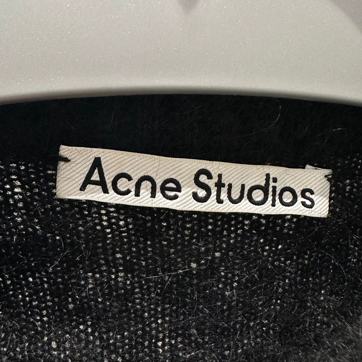 Acne Studios Acne Studios mohair solid knit cardigan XS mar568 Size XS / US 0-2 / IT 36-38 - 3 Thumbnail