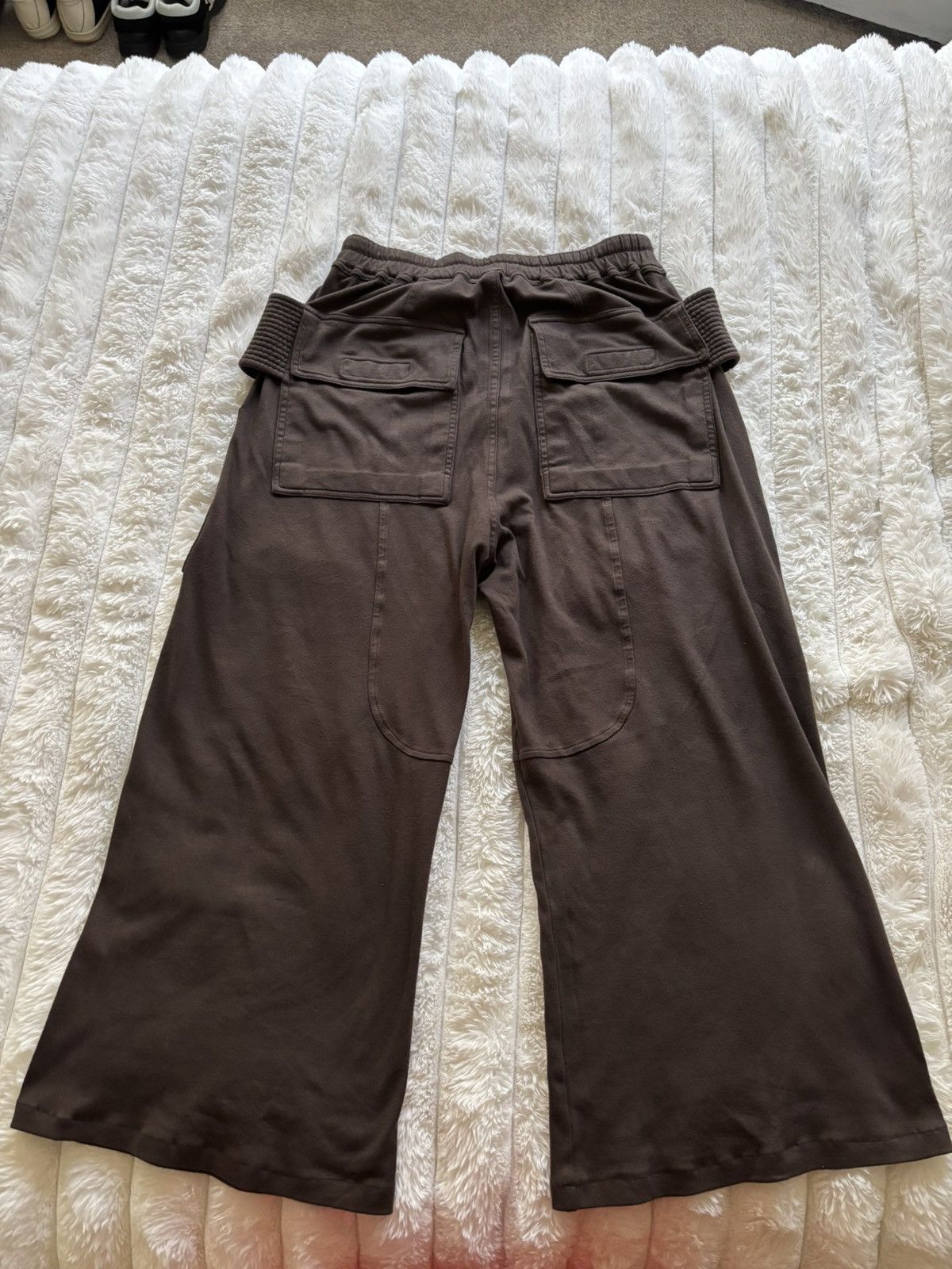 Rick Owens Drkshdw Rick Owens DRKSHDW Creatch Wide Cargo Drawstring Size US 32 / EU 48 - 7 Thumbnail