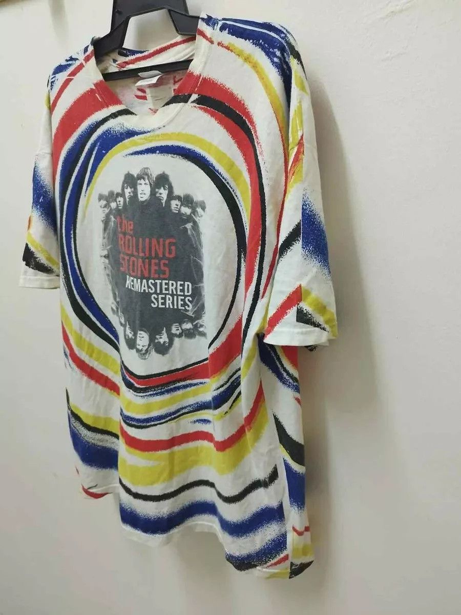 Band Tees × The Rolling Stones Vintage rolling stones remastered tshirt 2002 Size US XL / EU 56 / 4 - 4 Thumbnail