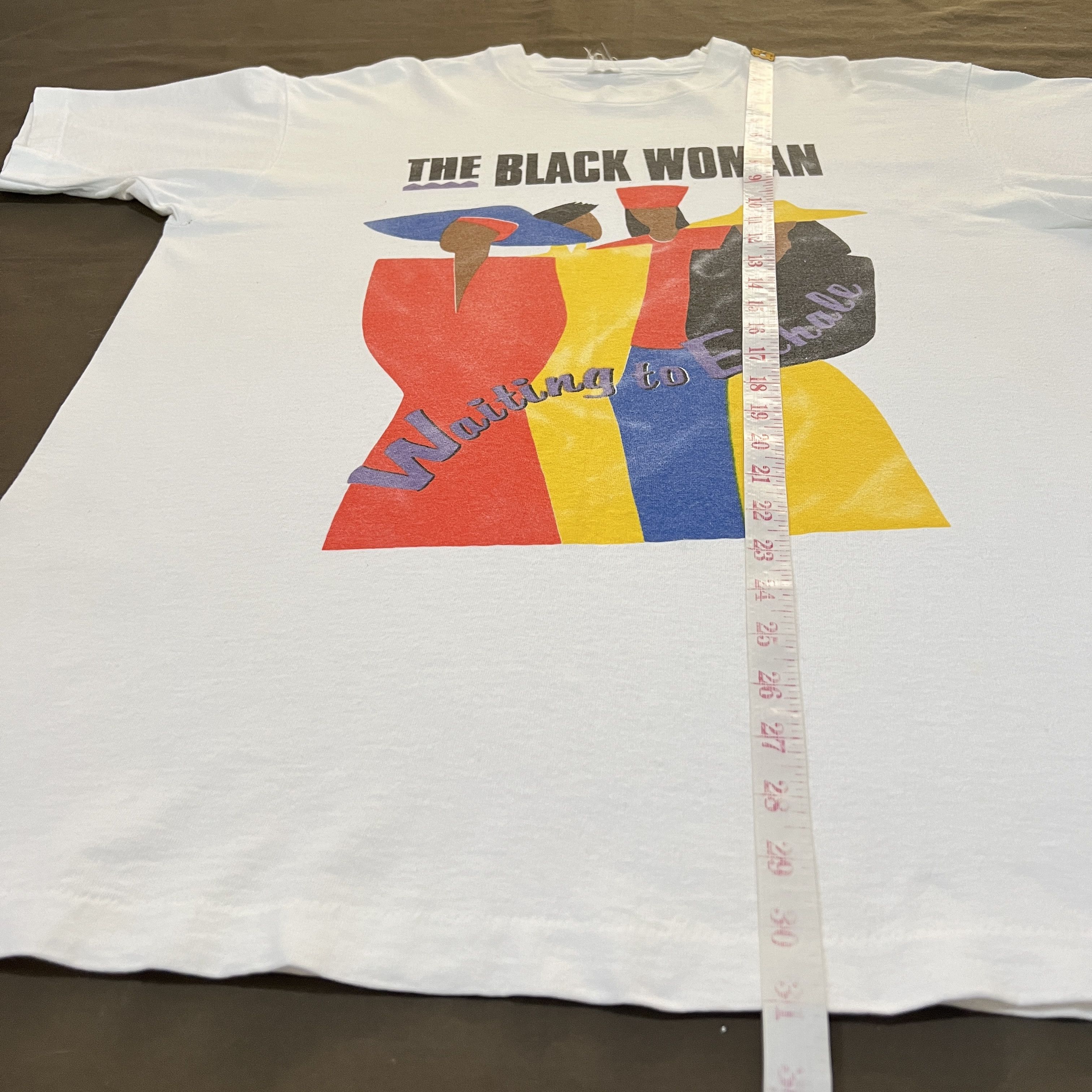 Rap Tees × Vintage Vintage Black Woman Waiting to Exhale Tee XL Whitney Houston Size US XL / EU 56 / 4 - 10 Thumbnail