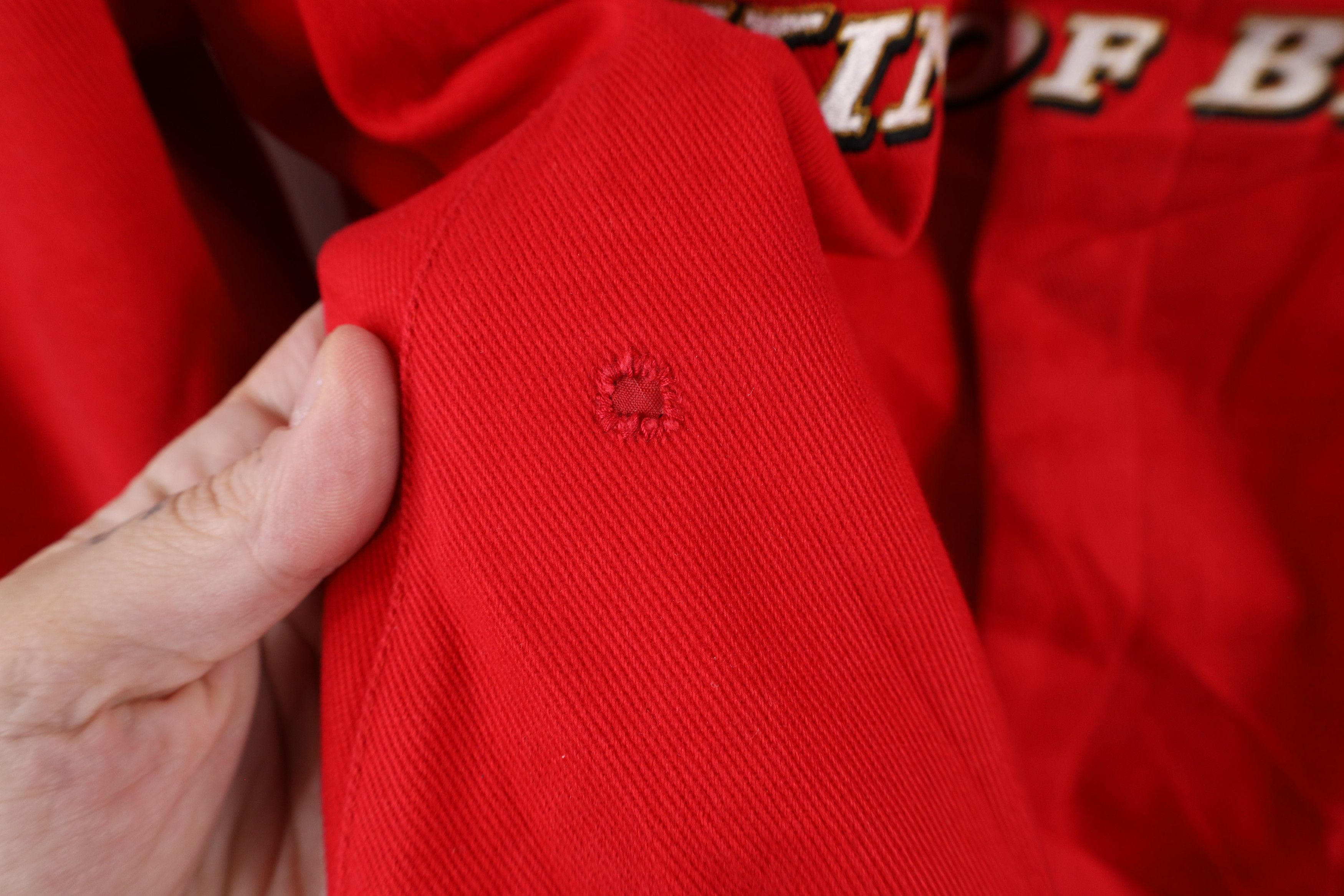 Vintage Vintage NASCAR Budweiser Dale Earnhardt Jr Pit Crew Jacket Size ONE SIZE - 7 Thumbnail