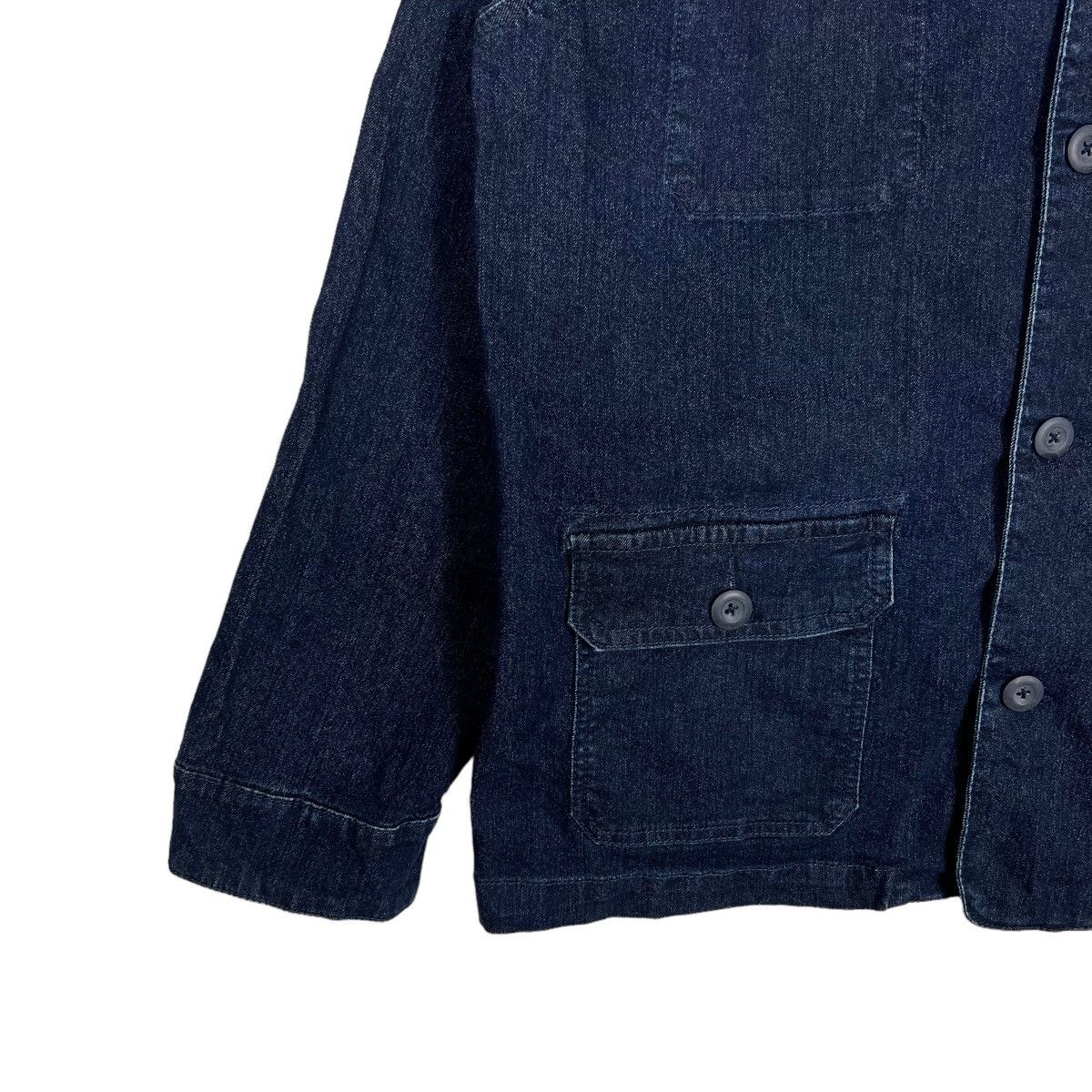 Japanese Brand 🔥 YOUTILITY DENIM WORK CHORE JACKET Size US L / EU 52-54 / 3 - 4 Thumbnail