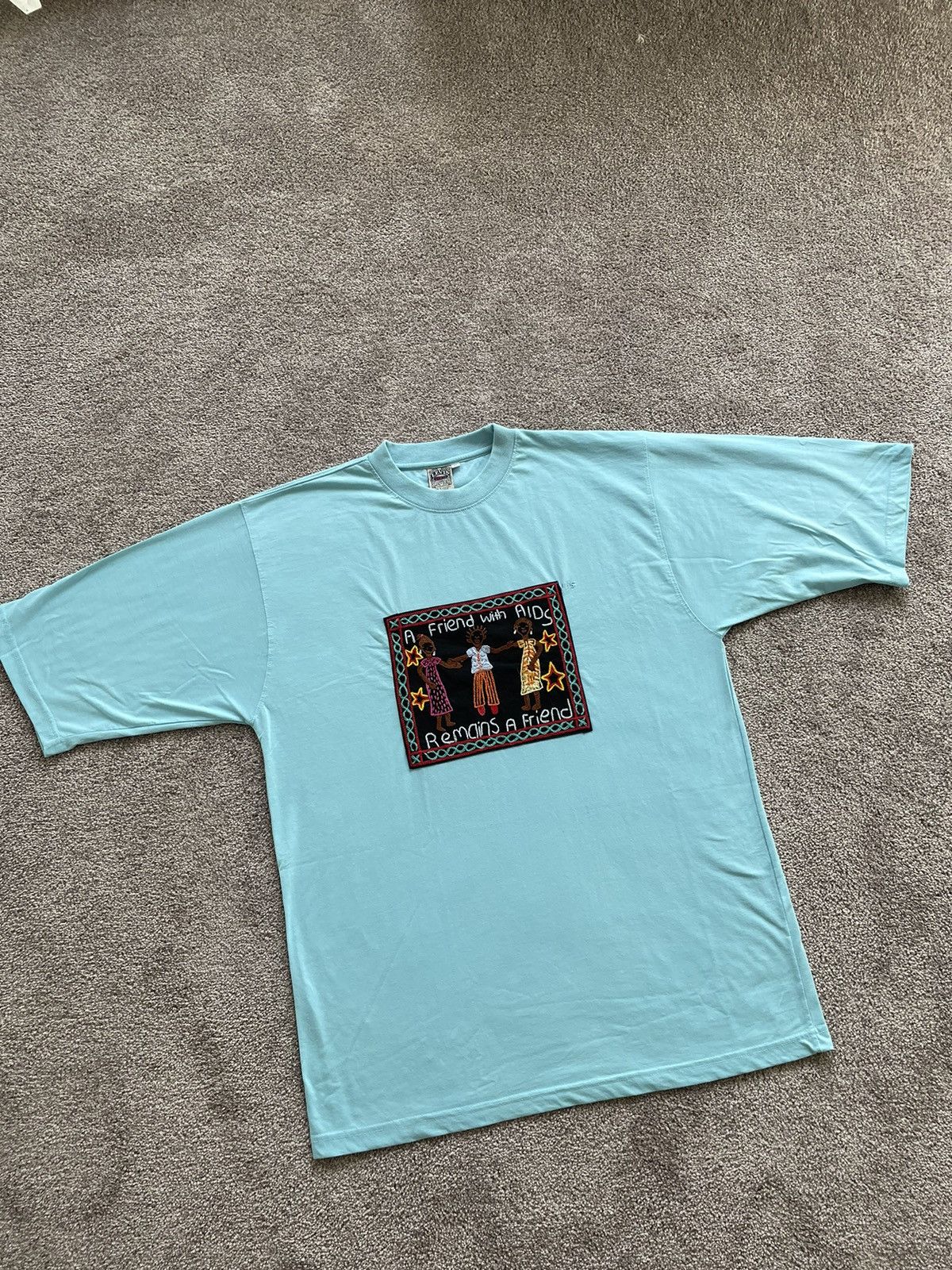 Levi's Vintage Clothing × Vintage Vintage 90s Levi’s Friends with aids remains a friend Size US XXL / EU 58 / 5 - 1 Thumbnail