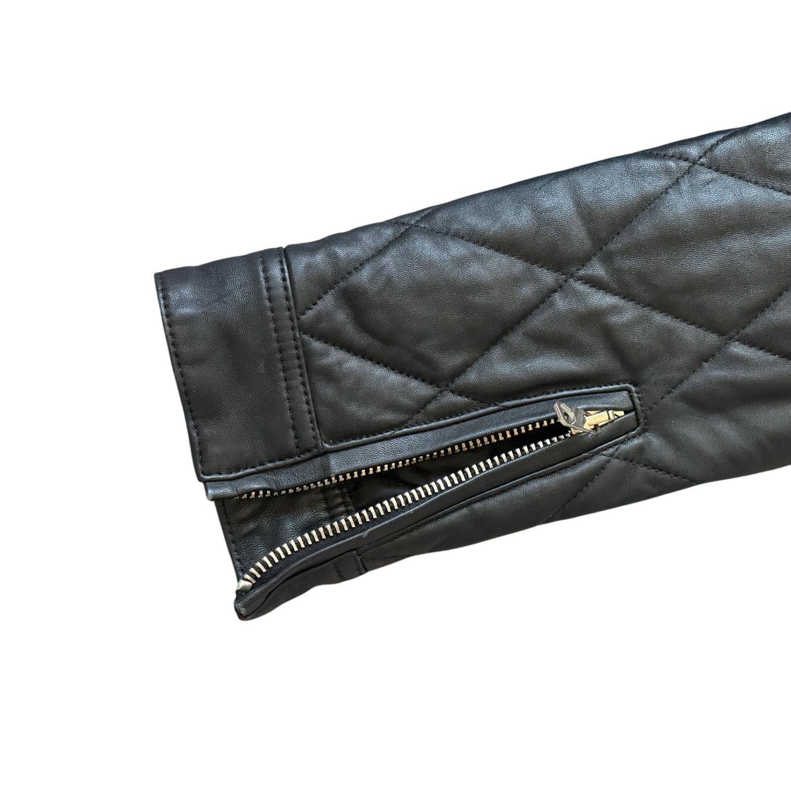 Diesel Black Gold Diesel Black Gold Quilted Leather Jacketf Size US M / EU 48-50 / 2 - 2 Thumbnail