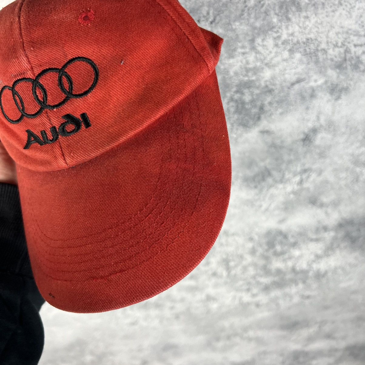 Audi Audi Vintage Cap Men's Red One Size Size ONE SIZE - 13 Thumbnail