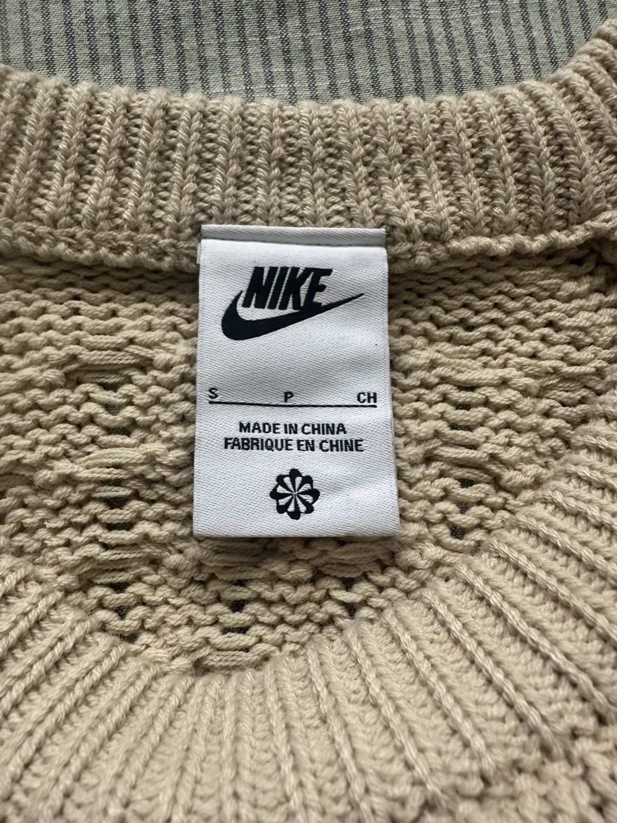 Nike Nike Cable Knit Sweater Size US S / EU 44-46 / 1 - 3 Thumbnail