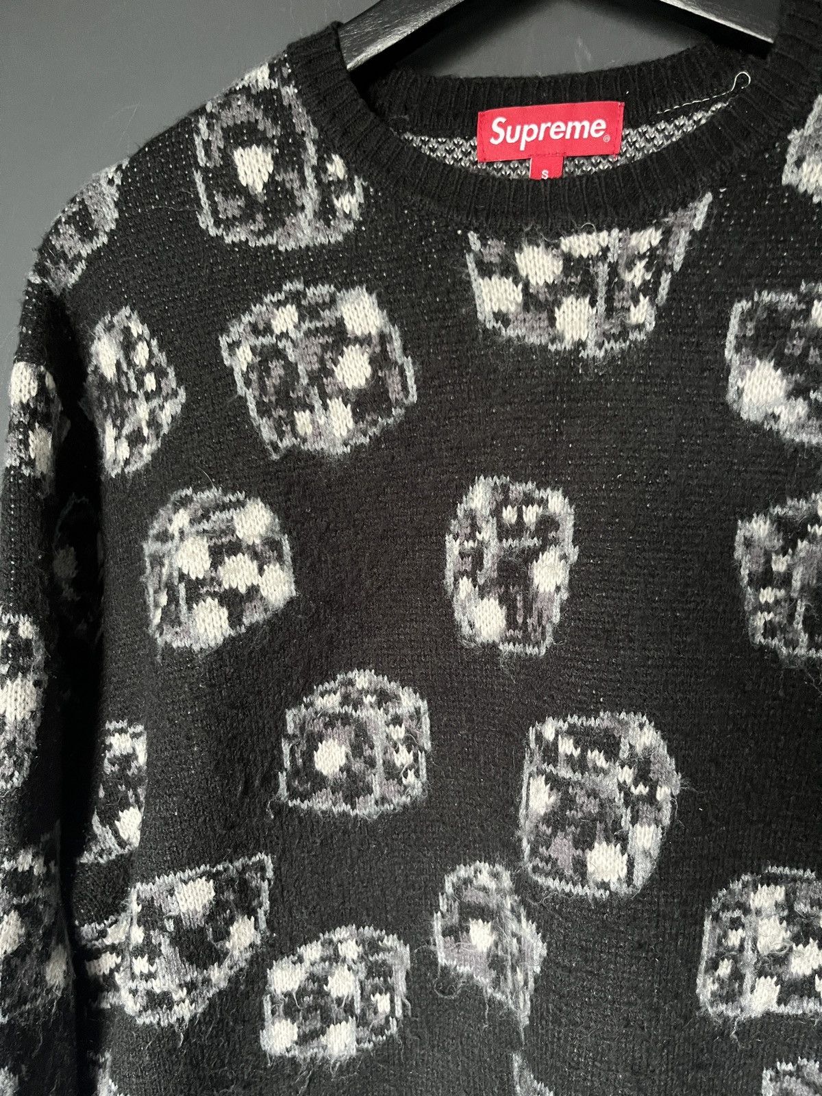 Supreme Ik FW22 Supreme Dice Crewneck Sweater Size Small Size US S / EU 44-46 / 1 - 5 Thumbnail