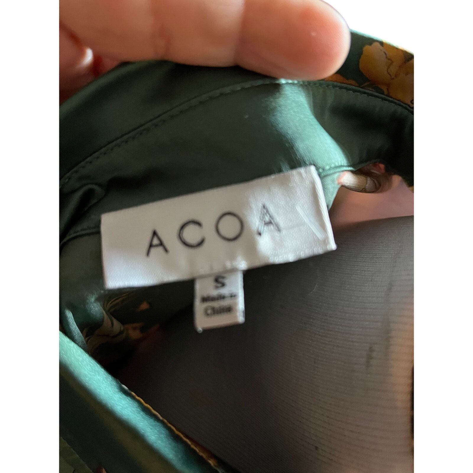 Vintage Very rare VINTAGE ACOA Shirt Size M / US 6-8 / IT 42-44 - 3 Thumbnail