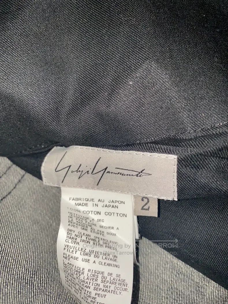Yohji Yamamoto YOHJI YAMAMOTO size M Raw Denim Pants Size US 27 - 3 Thumbnail